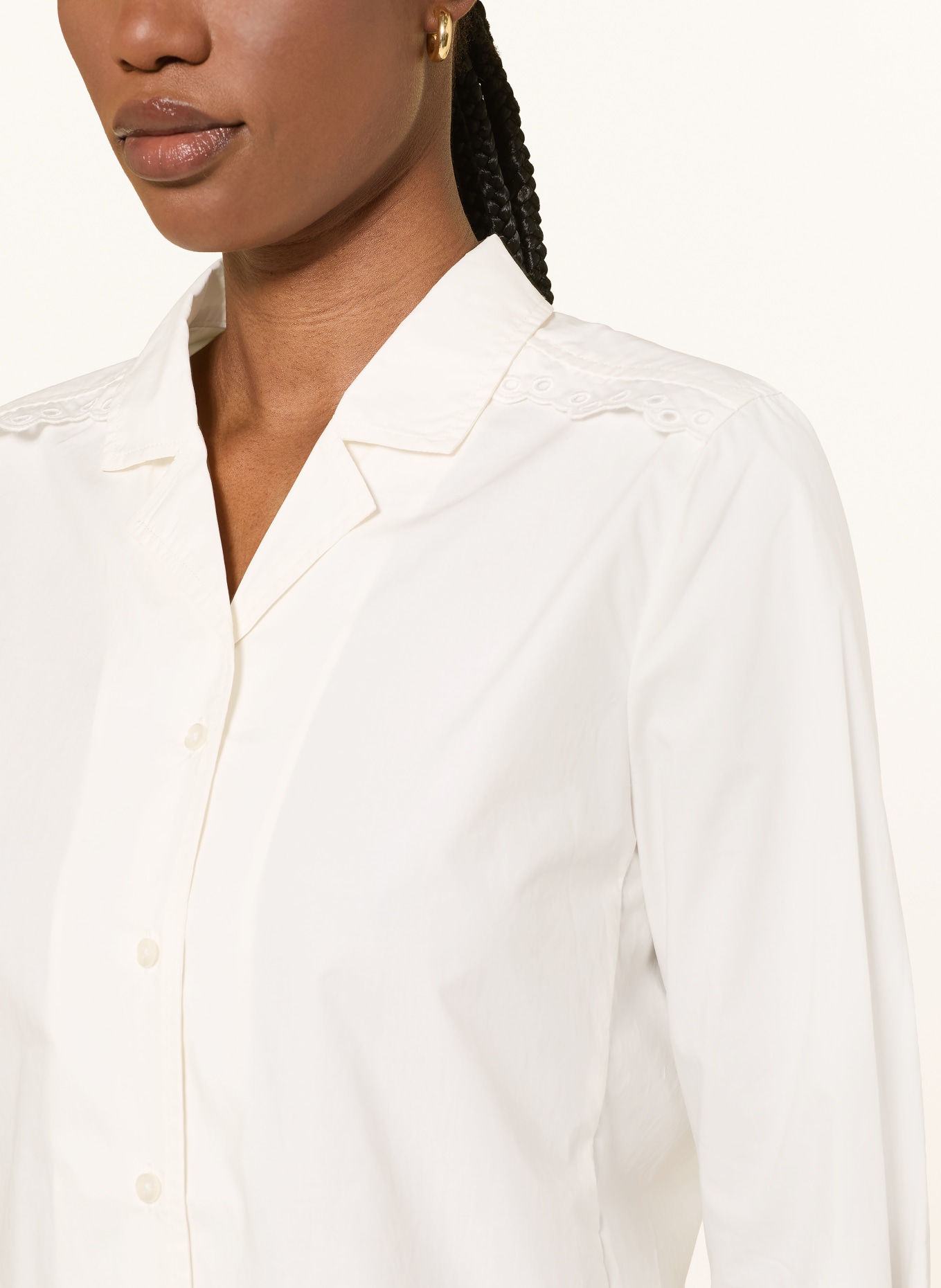 InWear Bluse LIAIW mit Lochspitze: ECRU