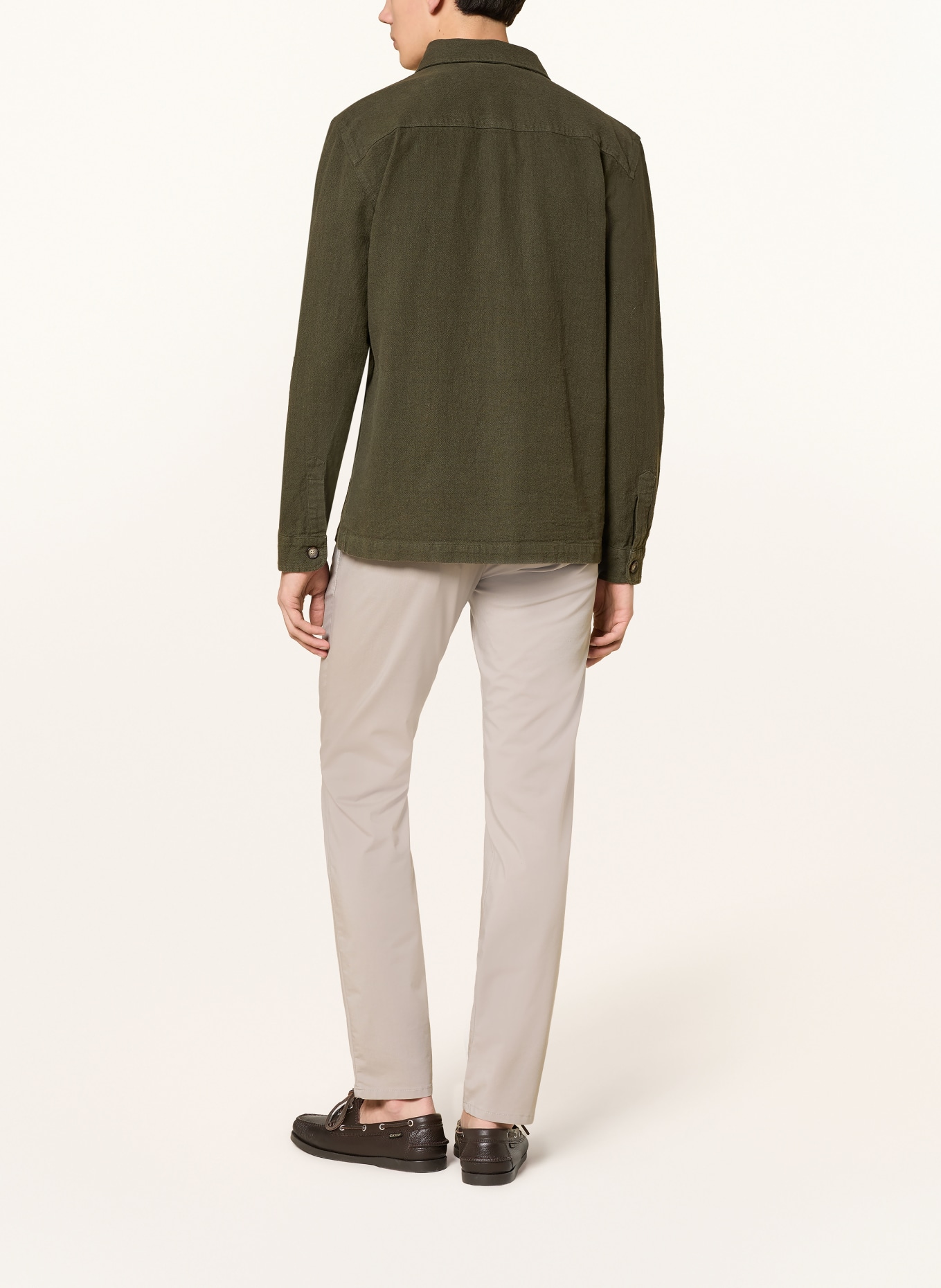 ALBERTO Chino LOU-J coupe classique: GRIS