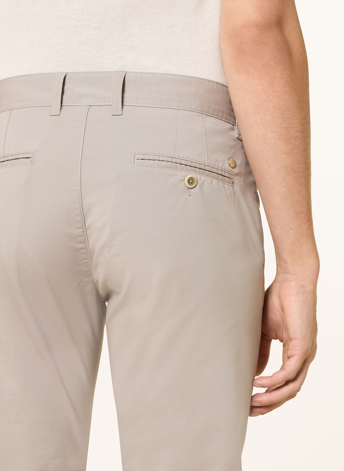 ALBERTO Chino LOU-J coupe classique: GRIS