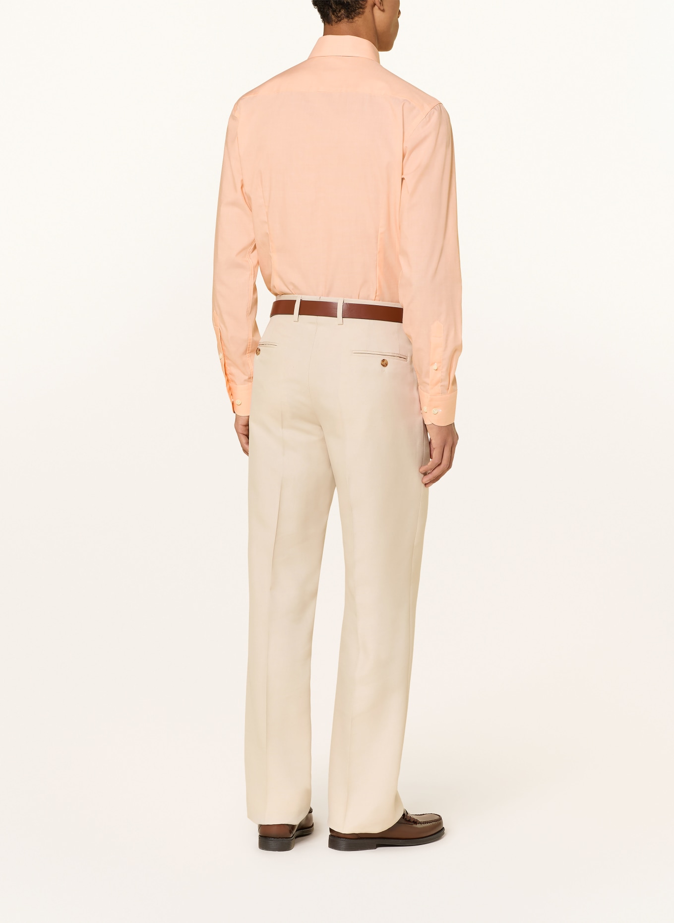 ETON Hemd Slim Fit: HELLORANGE