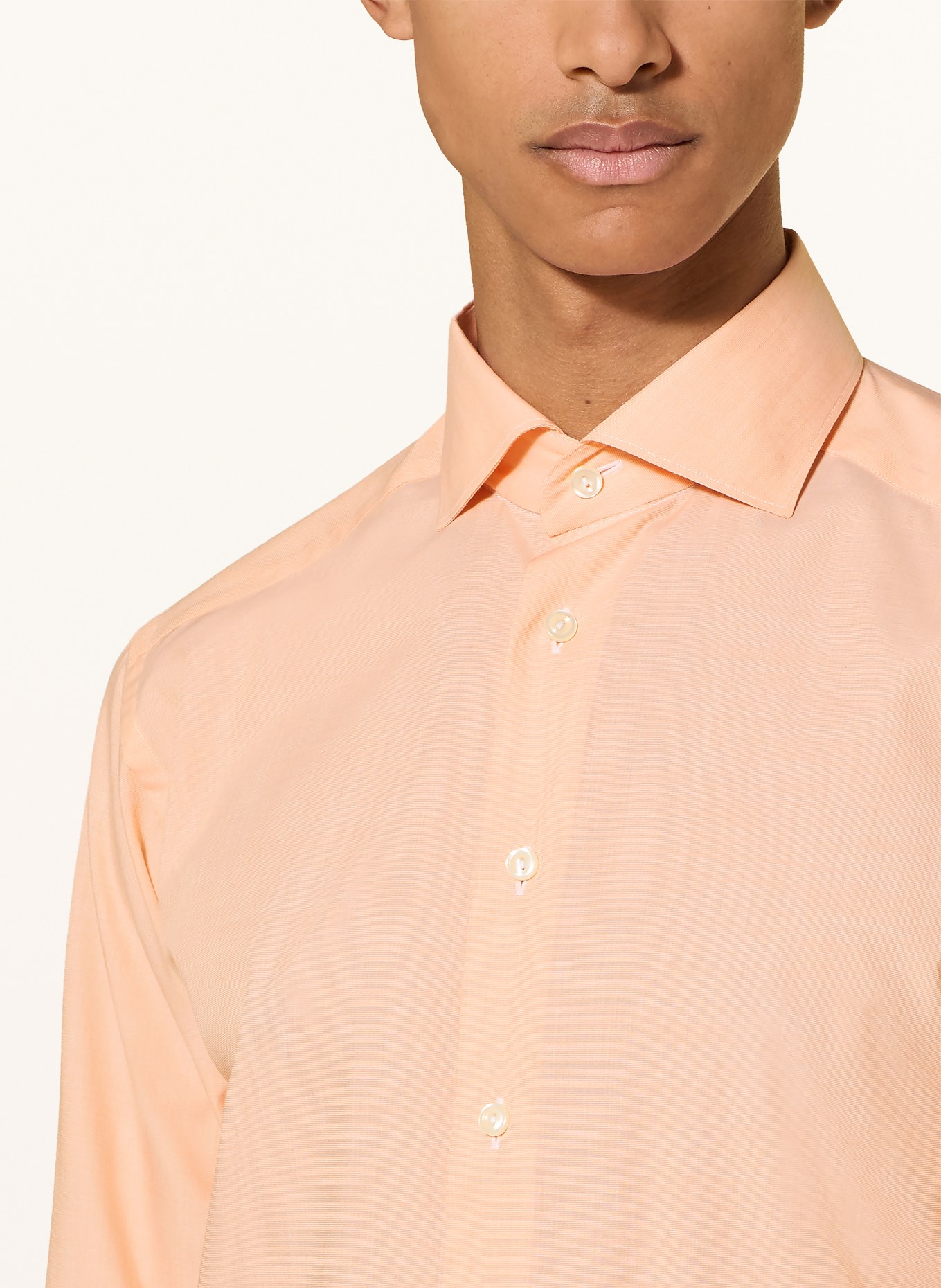 ETON Hemd Slim Fit: HELLORANGE