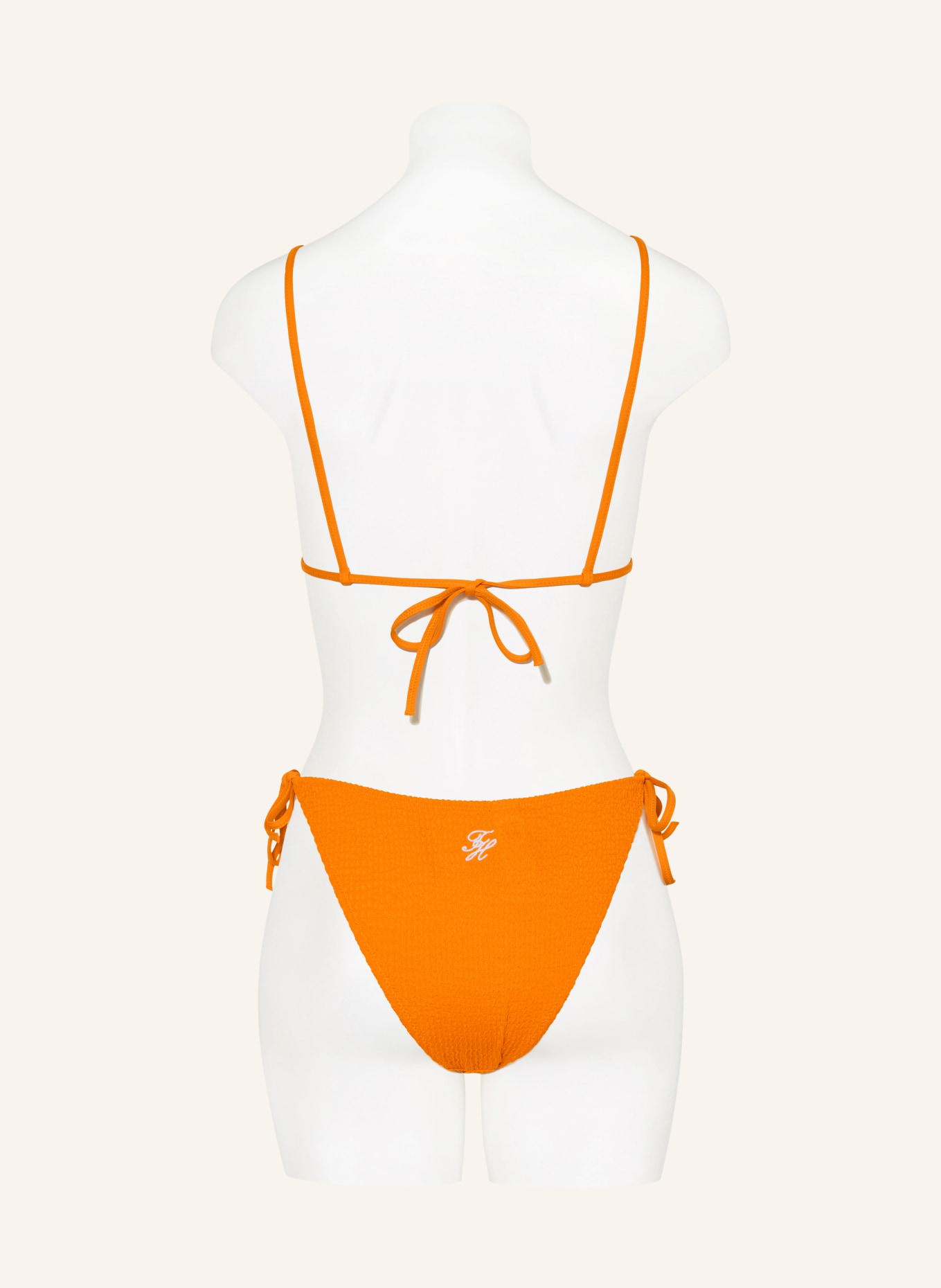 TOMMY HILFIGER Triangle bikini bottoms: ORANGE