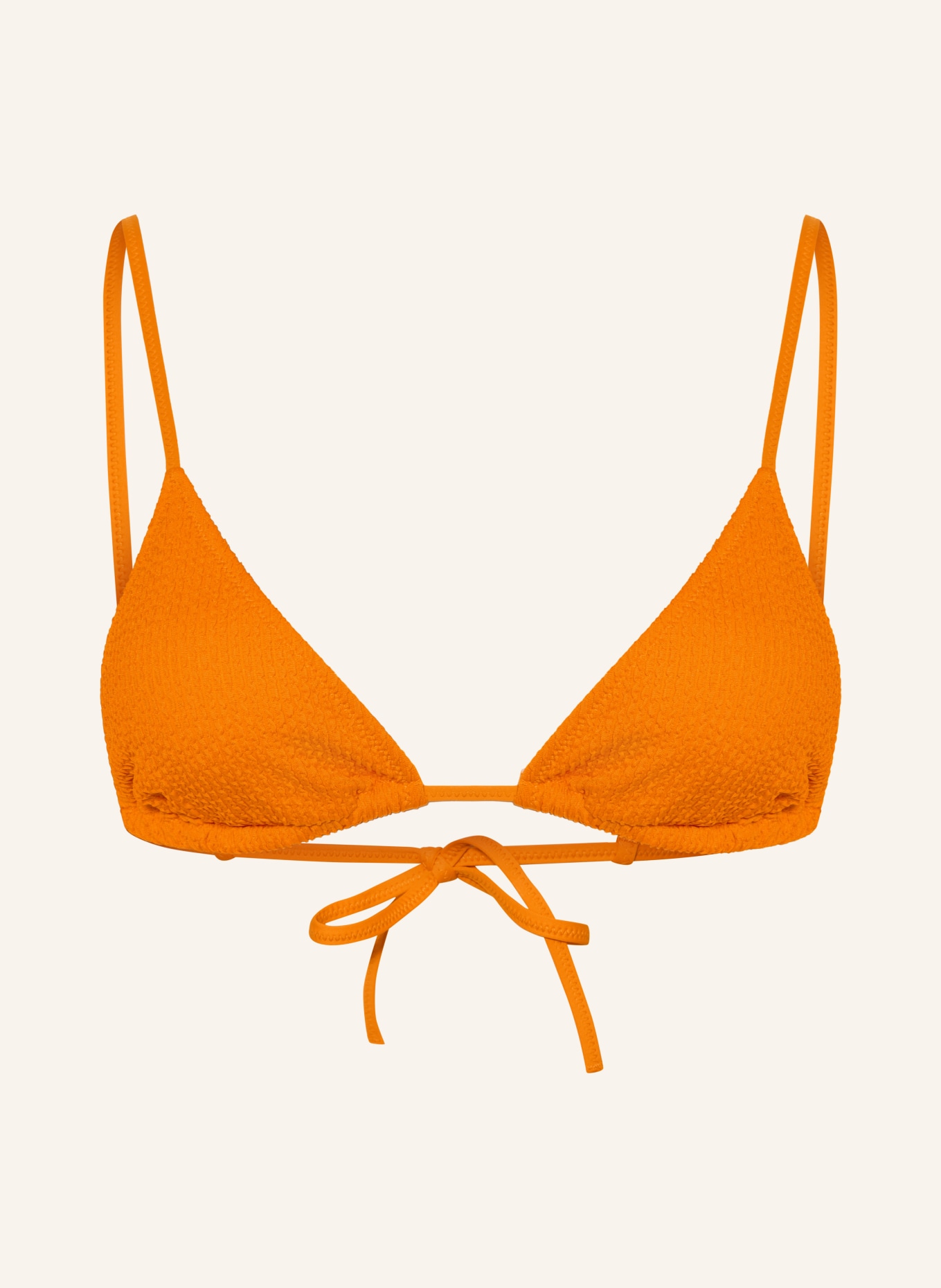 TOMMY HILFIGER Triangle bikini top: ORANGE