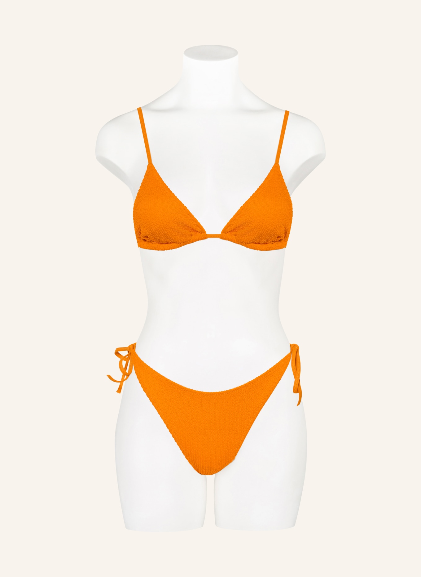 TOMMY HILFIGER Triangle bikini top: ORANGE