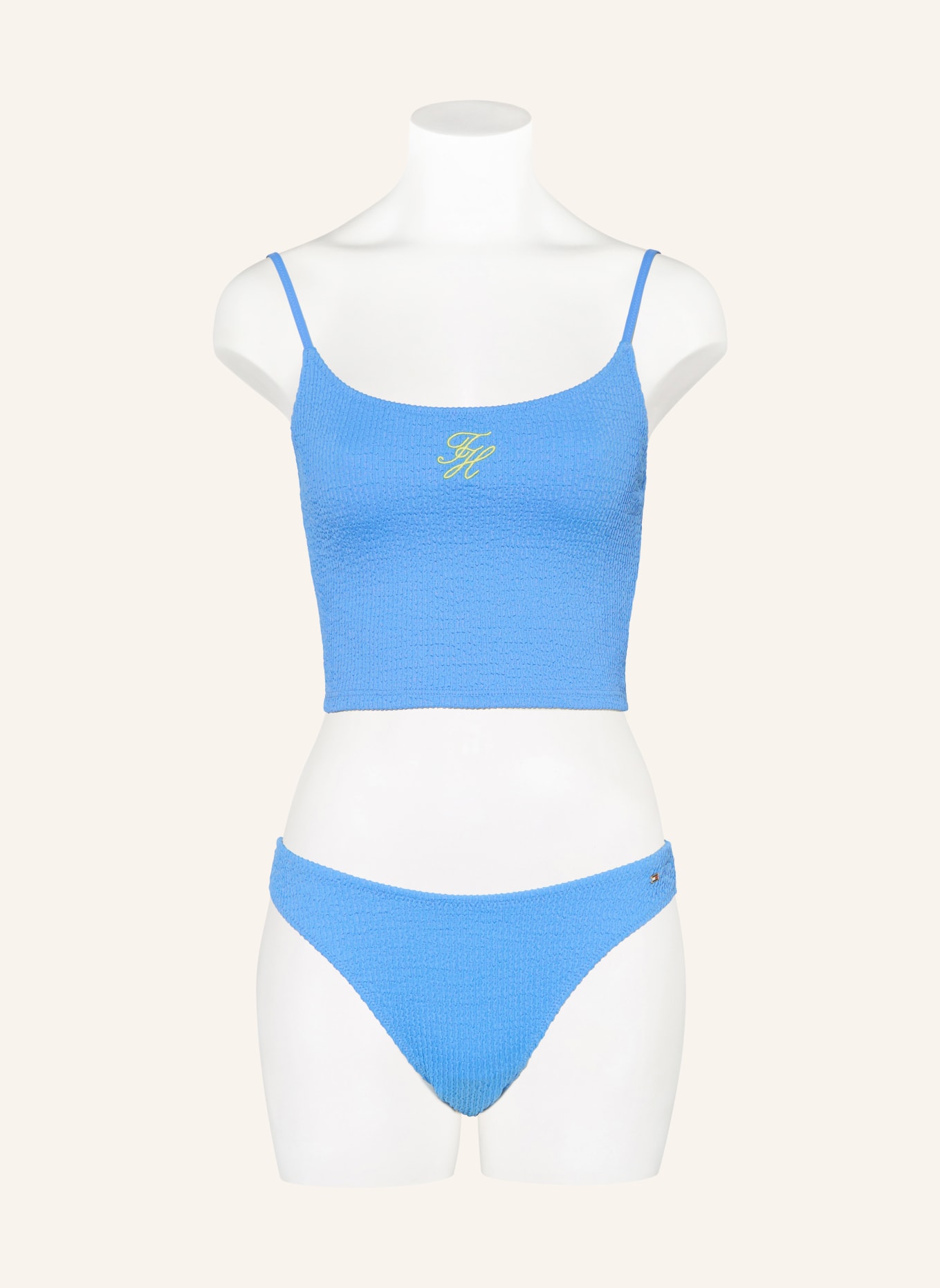 TOMMY HILFIGER Bas de bikini brésilien: BLEU CLAIR
