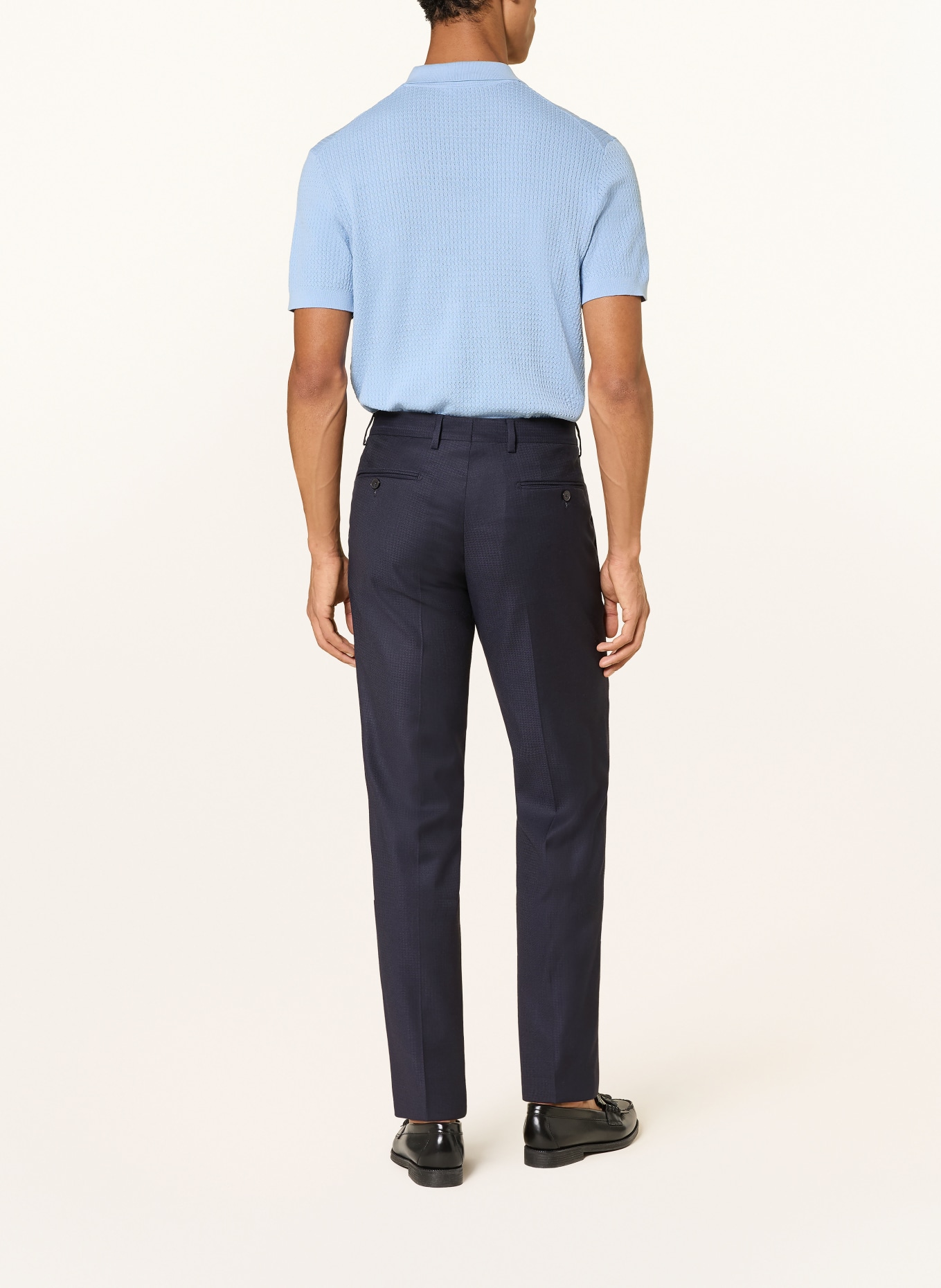 BALDESSARINI Pantalon met extra slanke pasvorm: 6300 NIGHT SKY