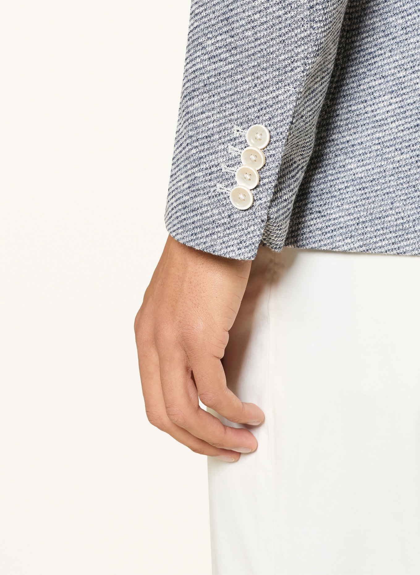 BALDESSARINI Sakko Extra Slim Fit: DUNKELBLAU / HELLGRAU