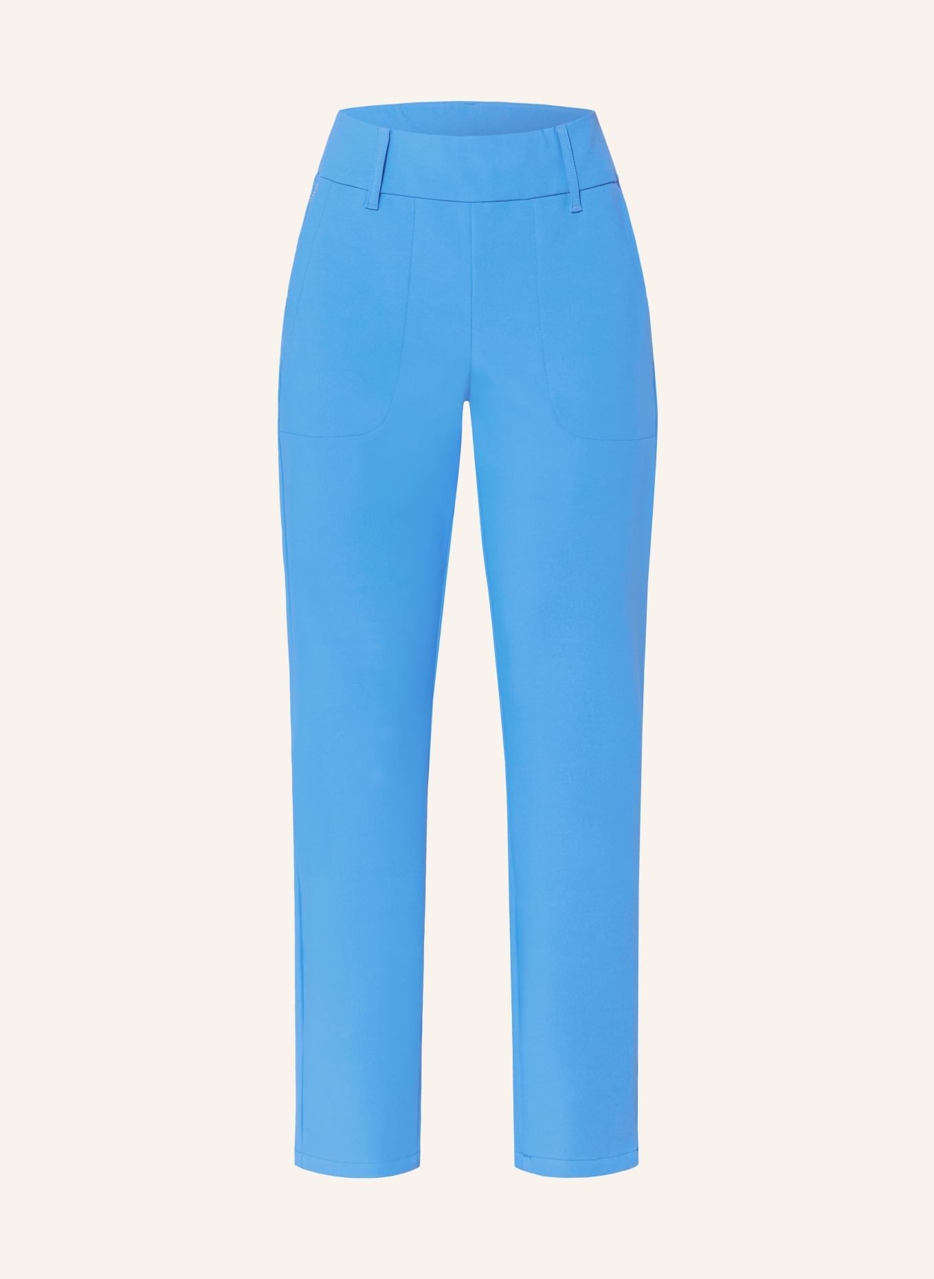 ALBERTO 7/8-golfbroek LUCY-CR - FX4 DRY COOLER® met sierstenen: BLAUW