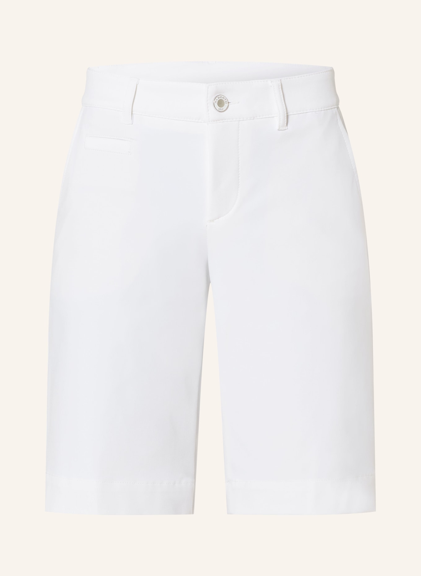 ALBERTO AUDREY-K Golf Shorts - FX4 DRY COOLER®: WHITE