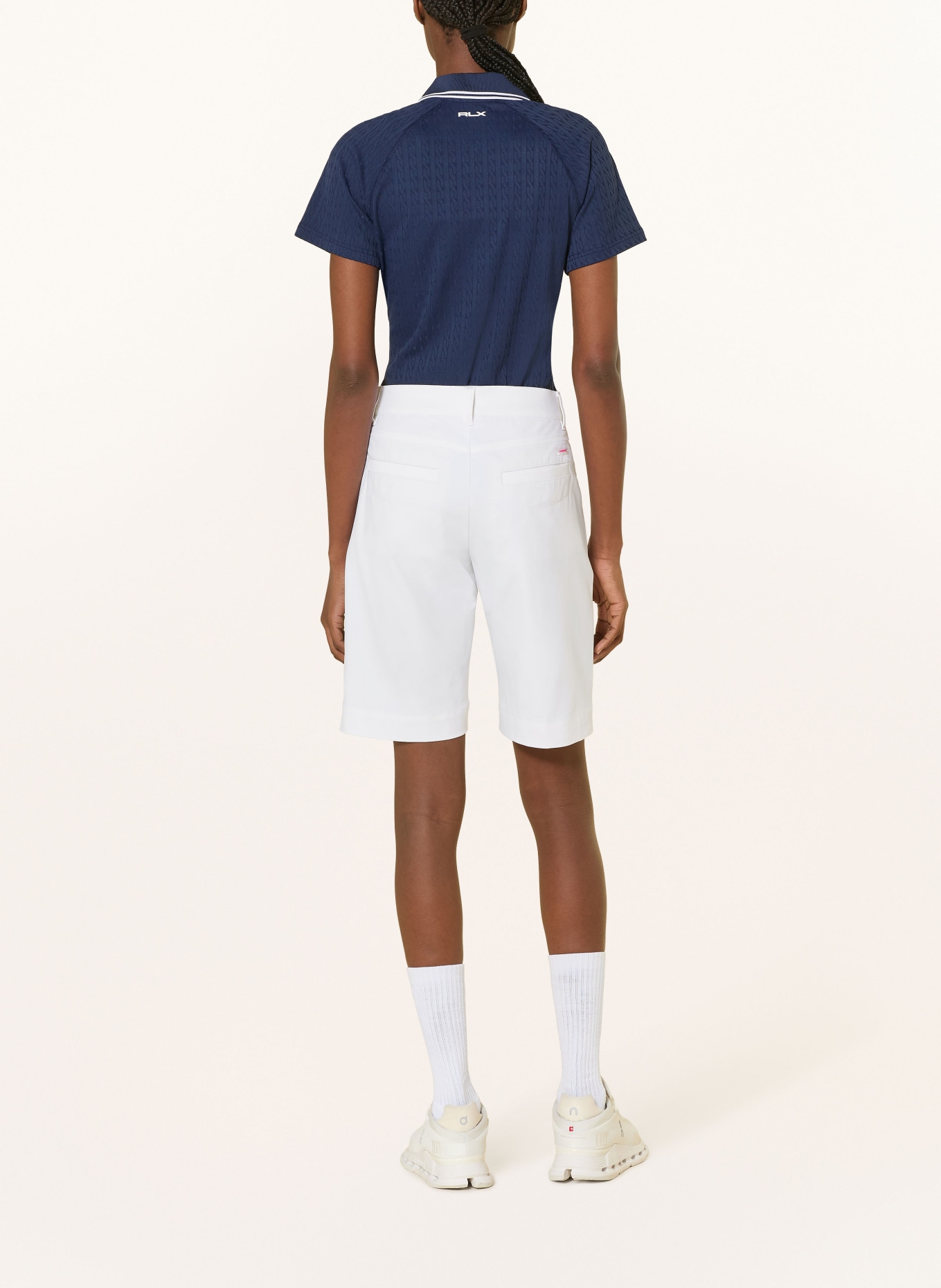 ALBERTO AUDREY-K Golf Shorts - FX4 DRY COOLER®: WHITE