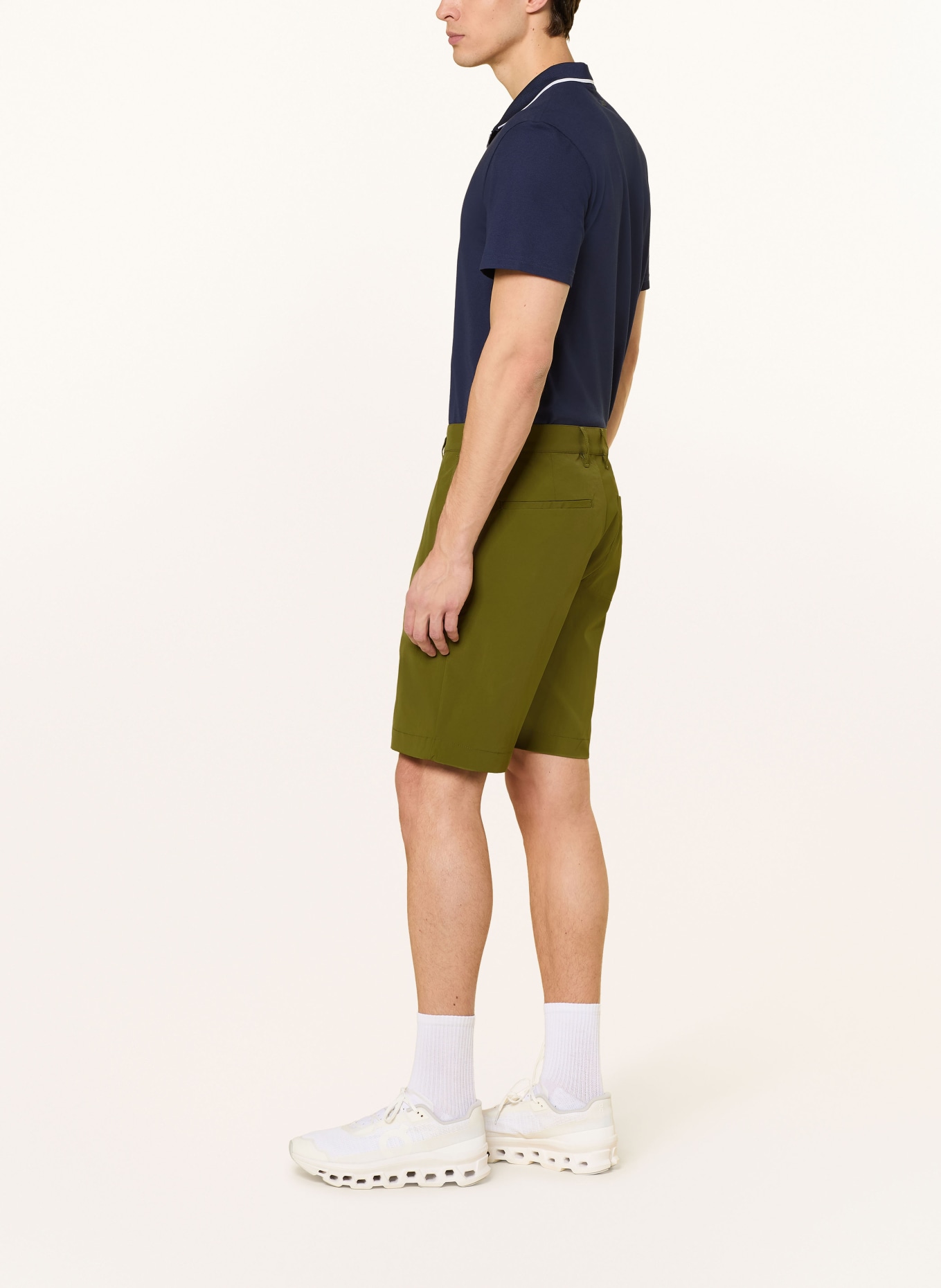 ALBERTO Golfshorts MAX-K-Y-COOLMAX® SUPER LIGHT: KHAKI