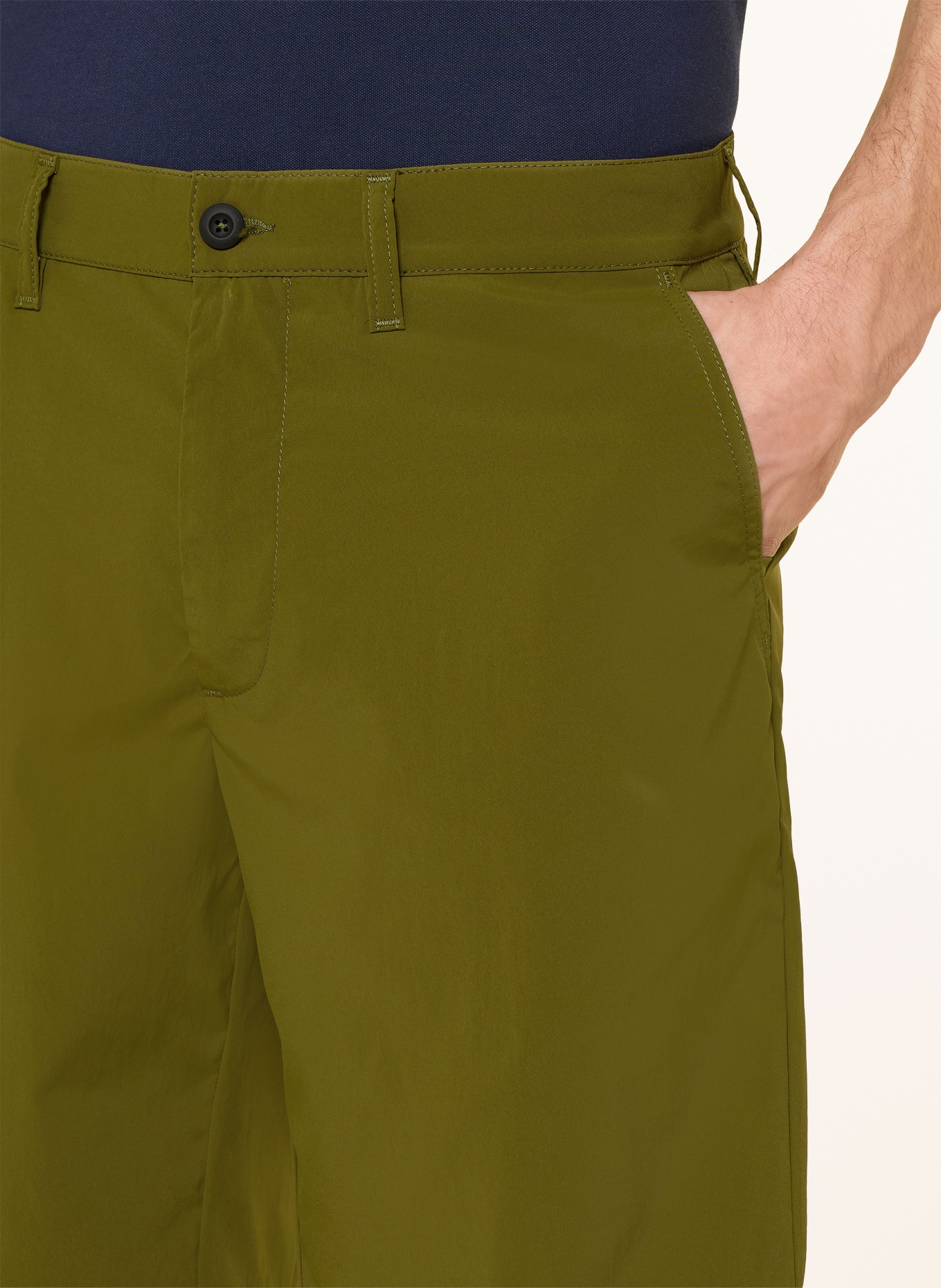 ALBERTO Golfshorts MAX-K-Y-COOLMAX® SUPER LIGHT: KHAKI