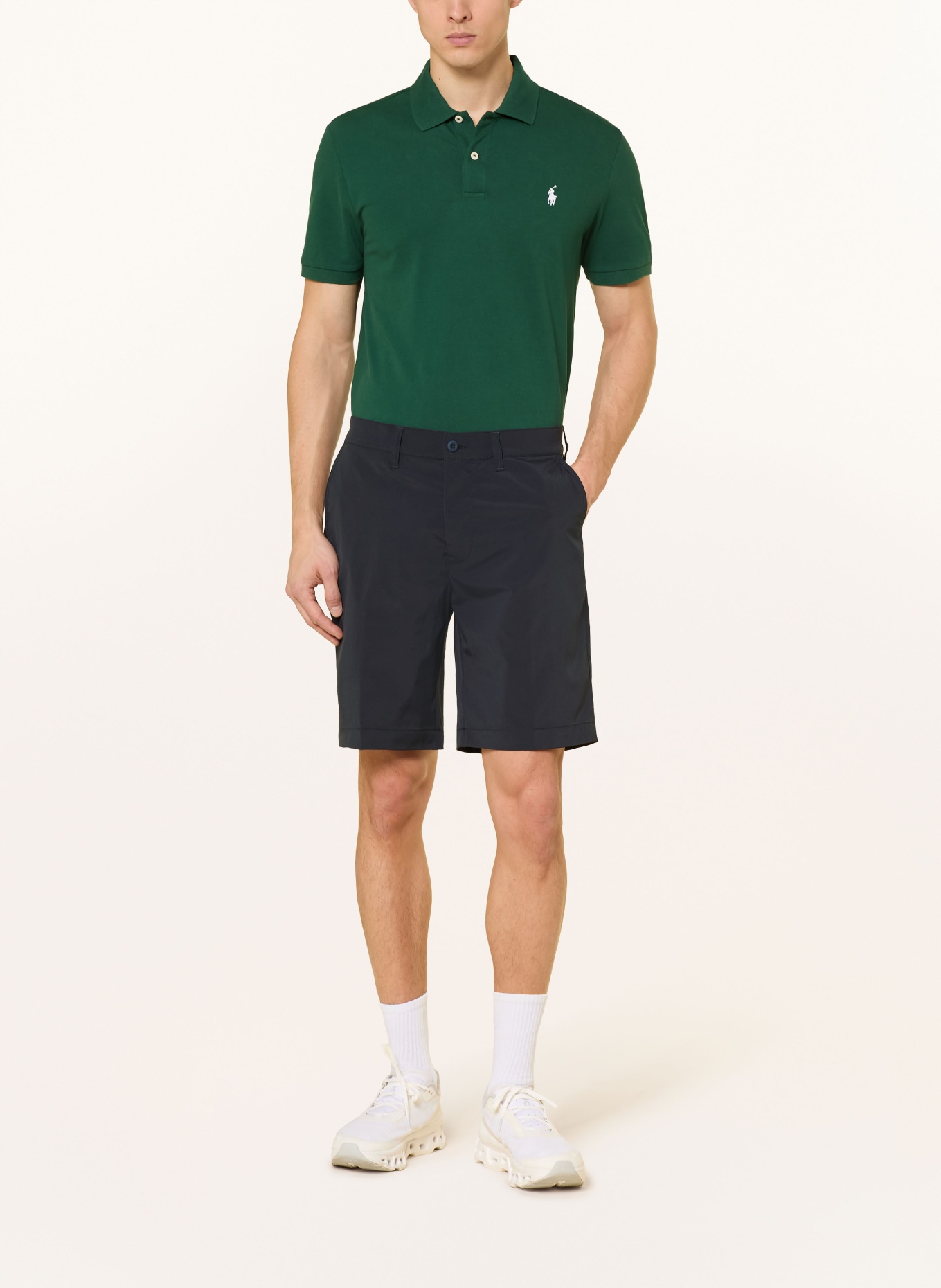 ALBERTO Golfshorts MAX-K-Y-COOLMAX® SUPER LIGHT: MØRKEBLÅ