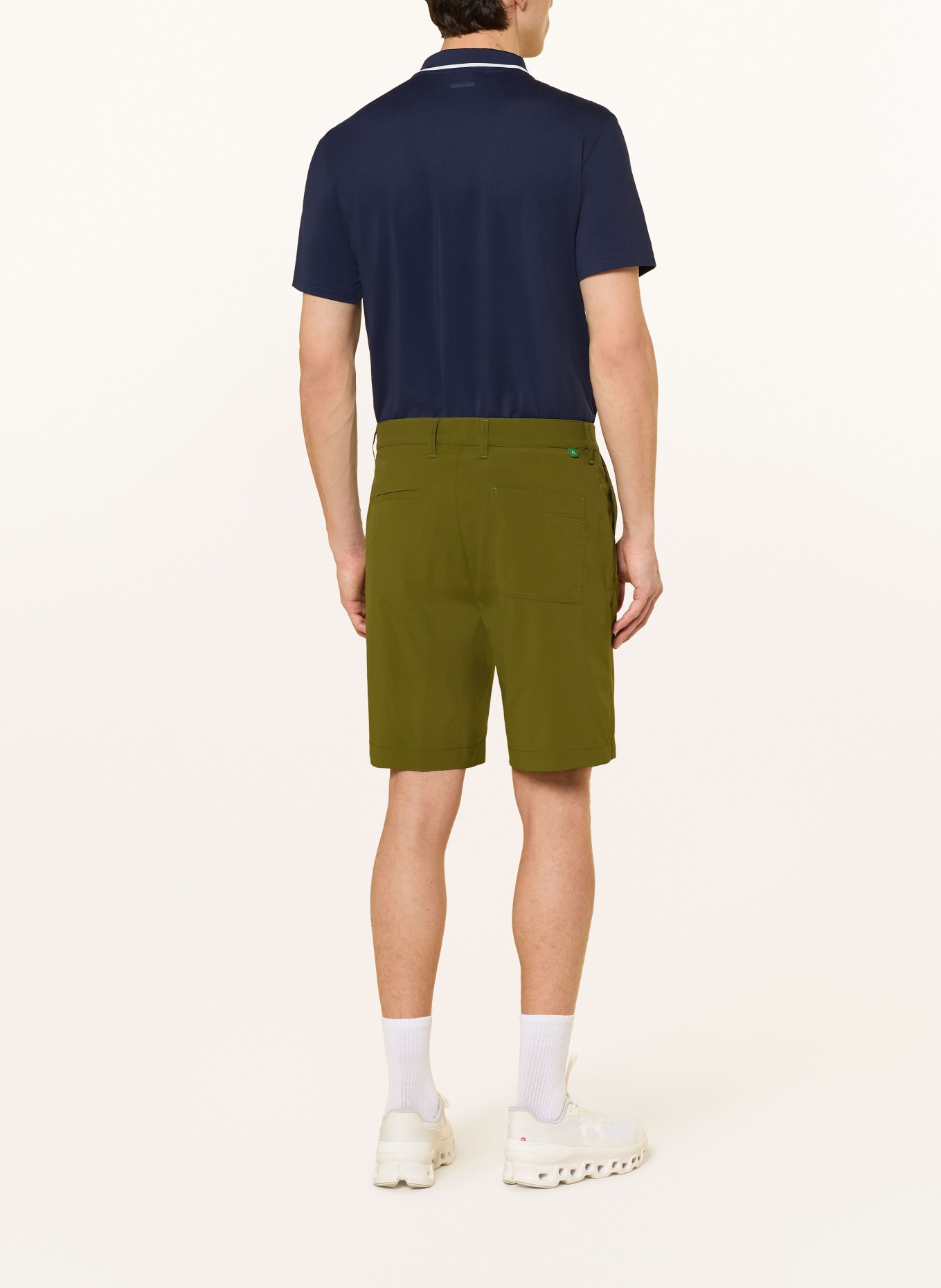 ALBERTO MAX-K-Y-COOLMAX® SUPER LIGHT Golf Shorts: GREEN
