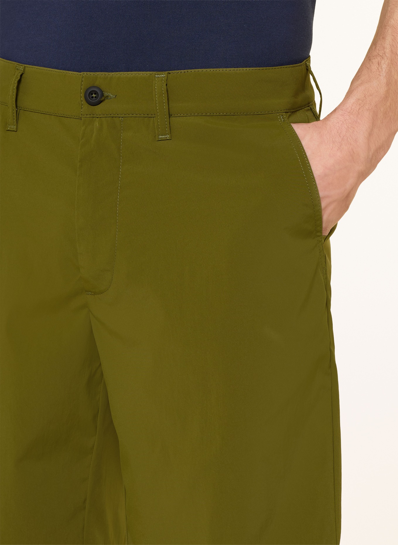 ALBERTO MAX-K-Y-COOLMAX® SUPER LIGHT Golf Shorts: GREEN