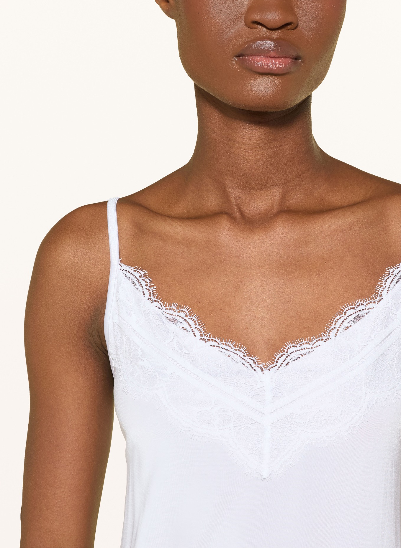 mey Top Serie GRACE aus Satin: WEISS