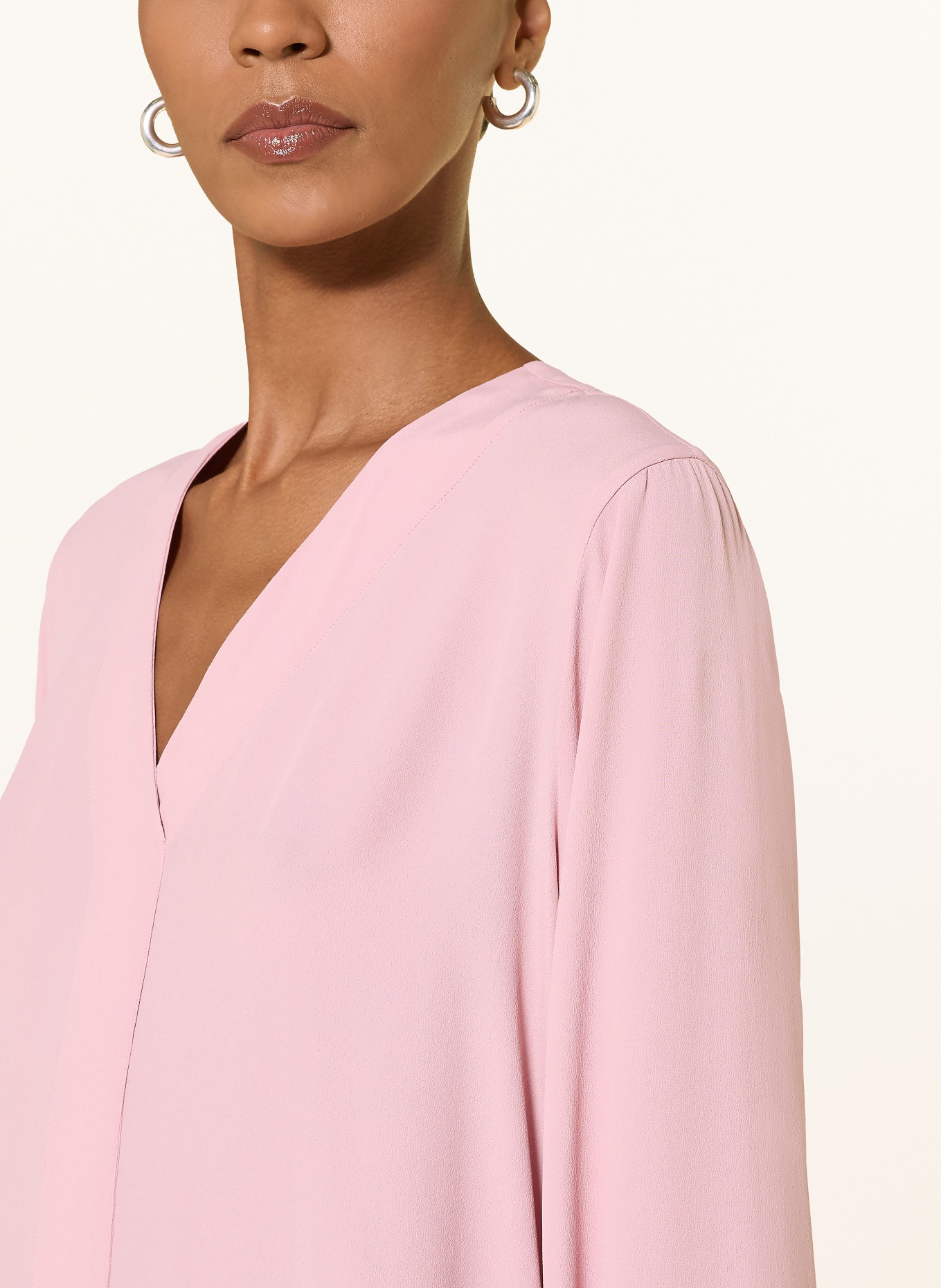 RIANI Blouse-style shirt with silk: ROSE
