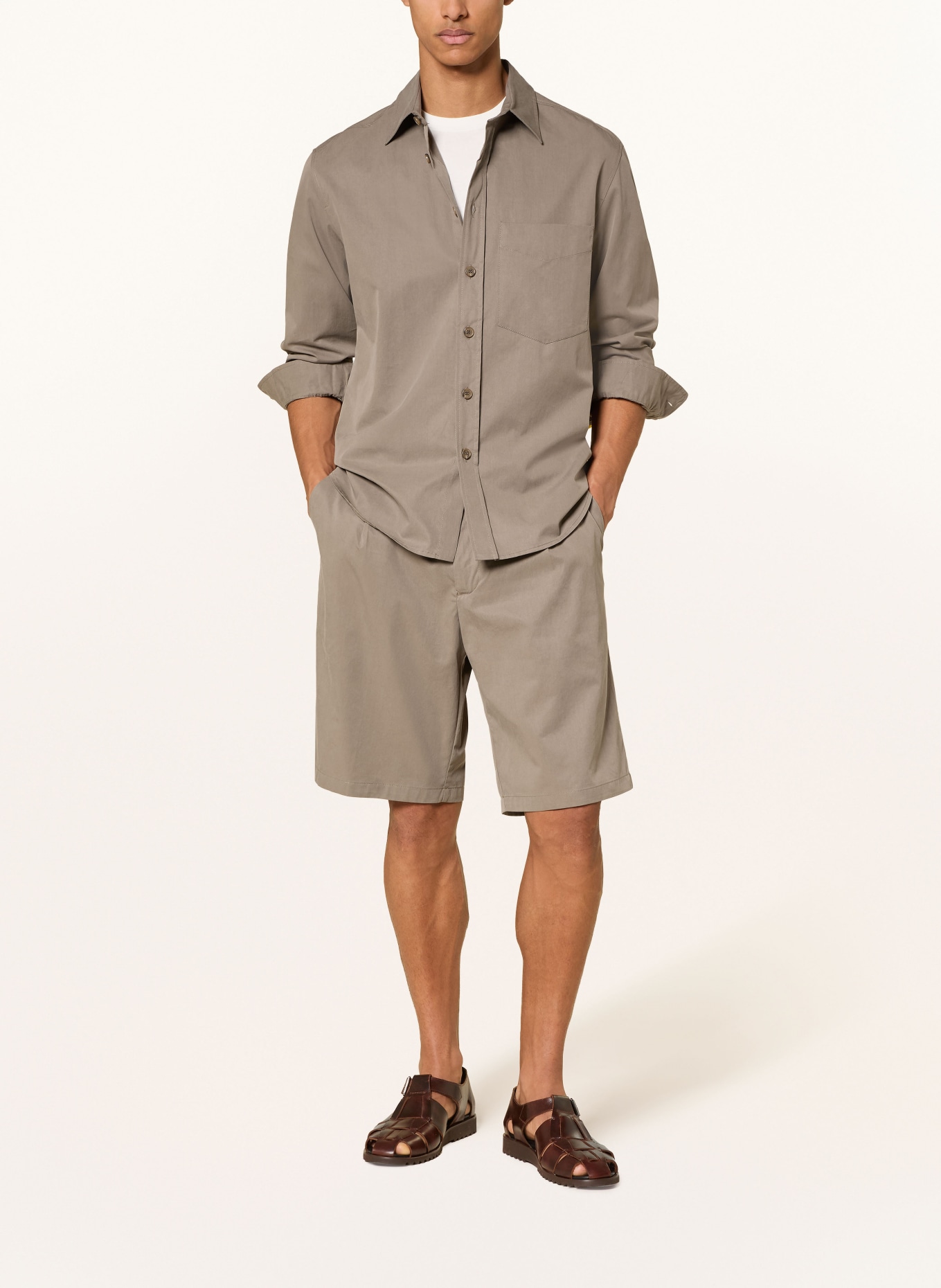 MYTHS Szorty: SZAROBRĄZOWY