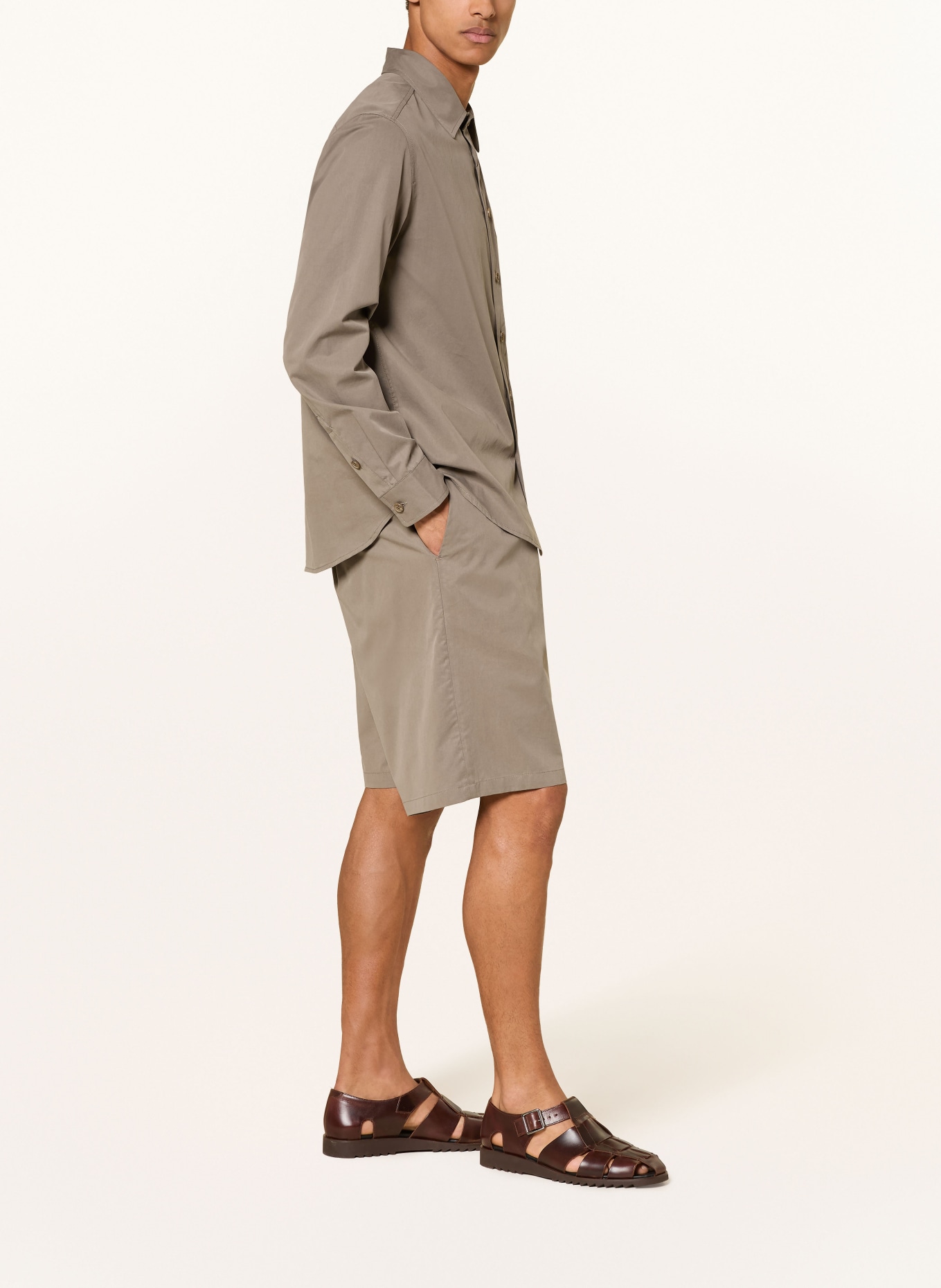 MYTHS Szorty: SZAROBRĄZOWY