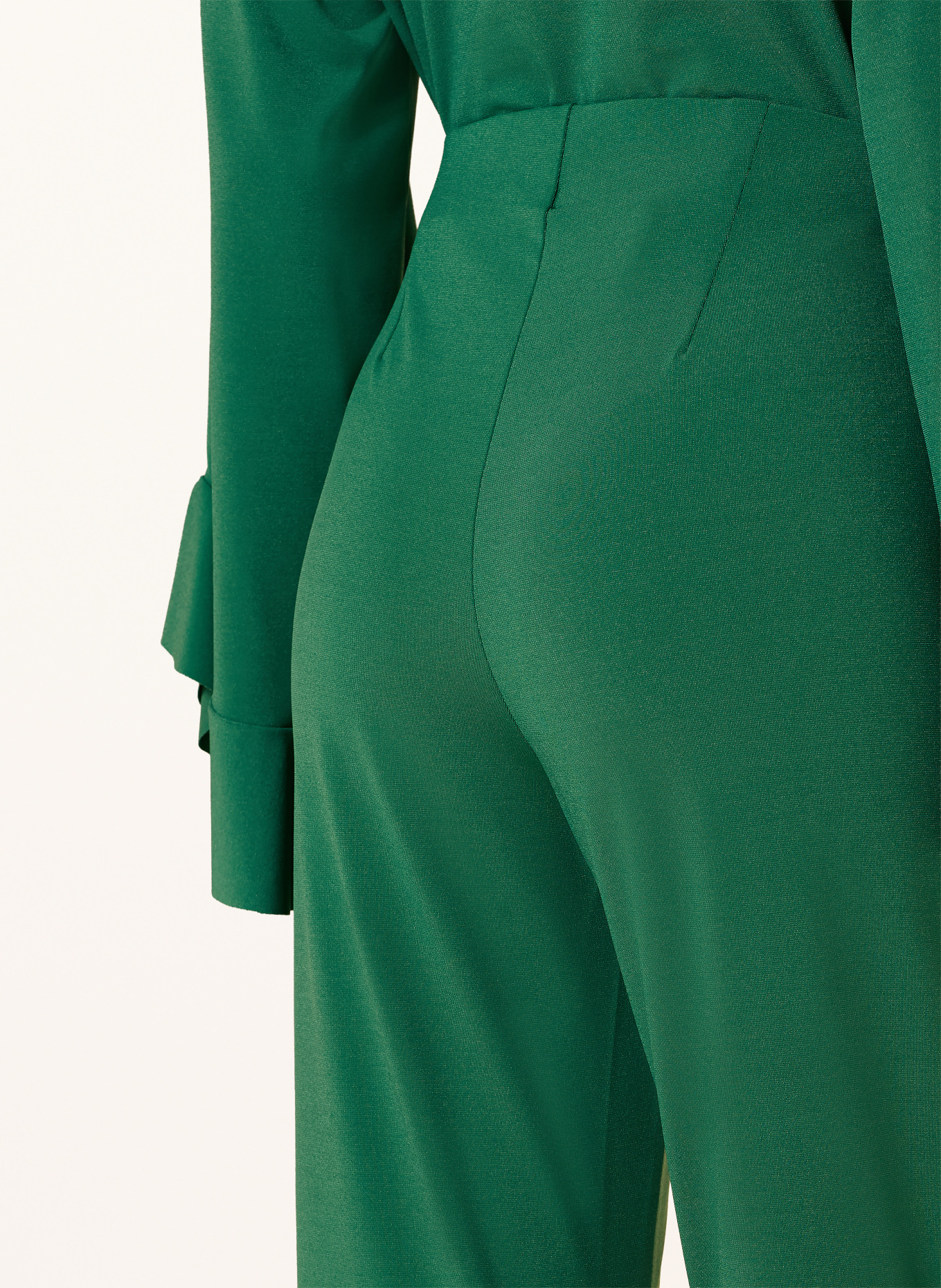 RIANI Spodnie z marszczeniami: ZIELONY