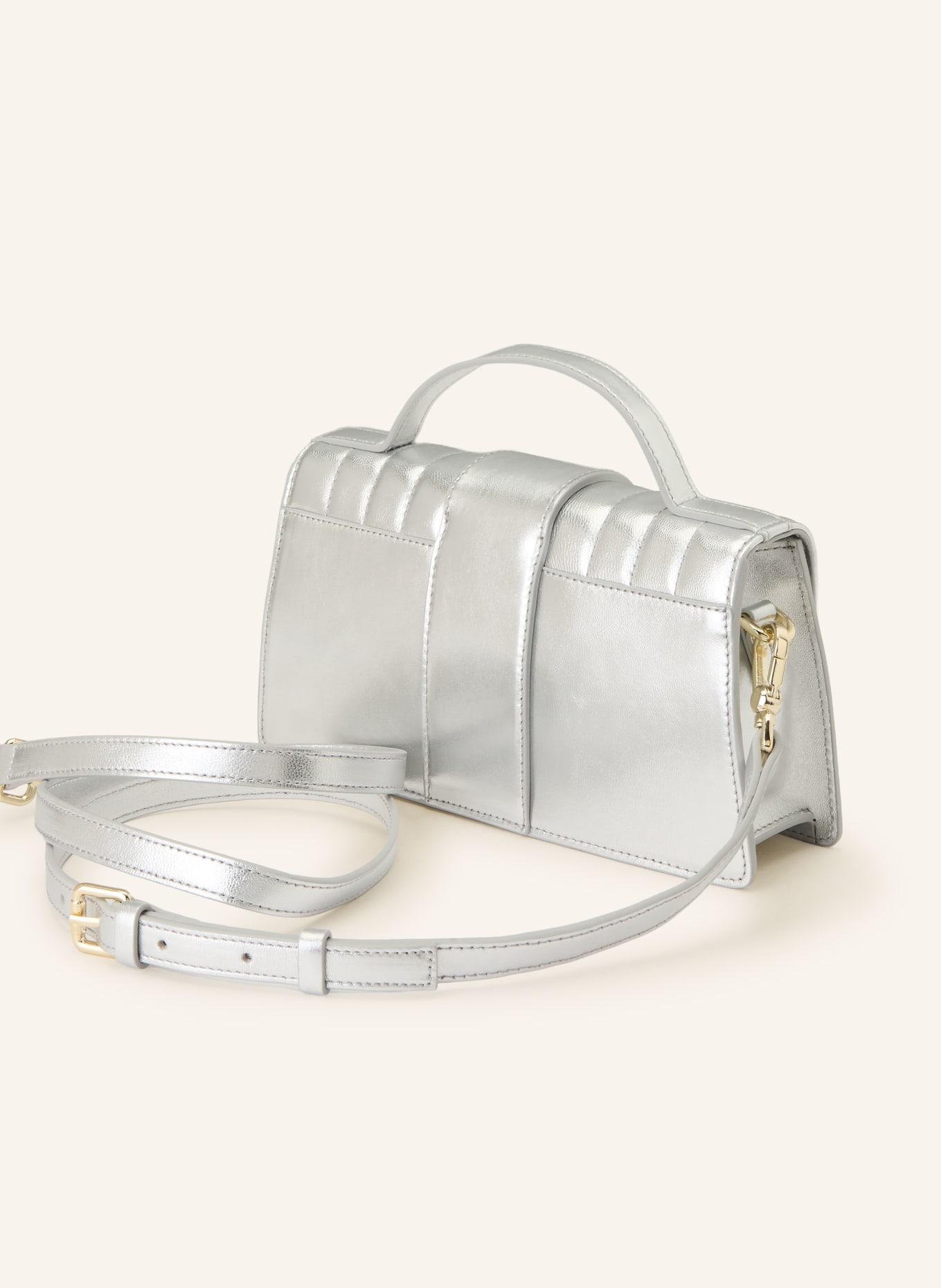 RIANI Handtasche: SILBER / WEISSGOLD