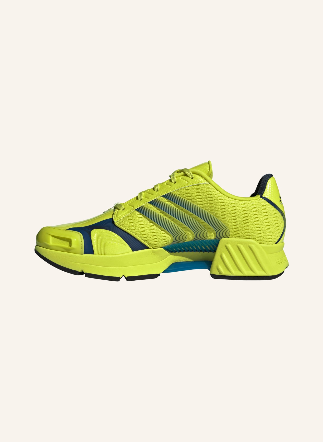 adidas Originals CLIMACOOL F50 Sneakers: NEON YELLOW / DARK BLUE