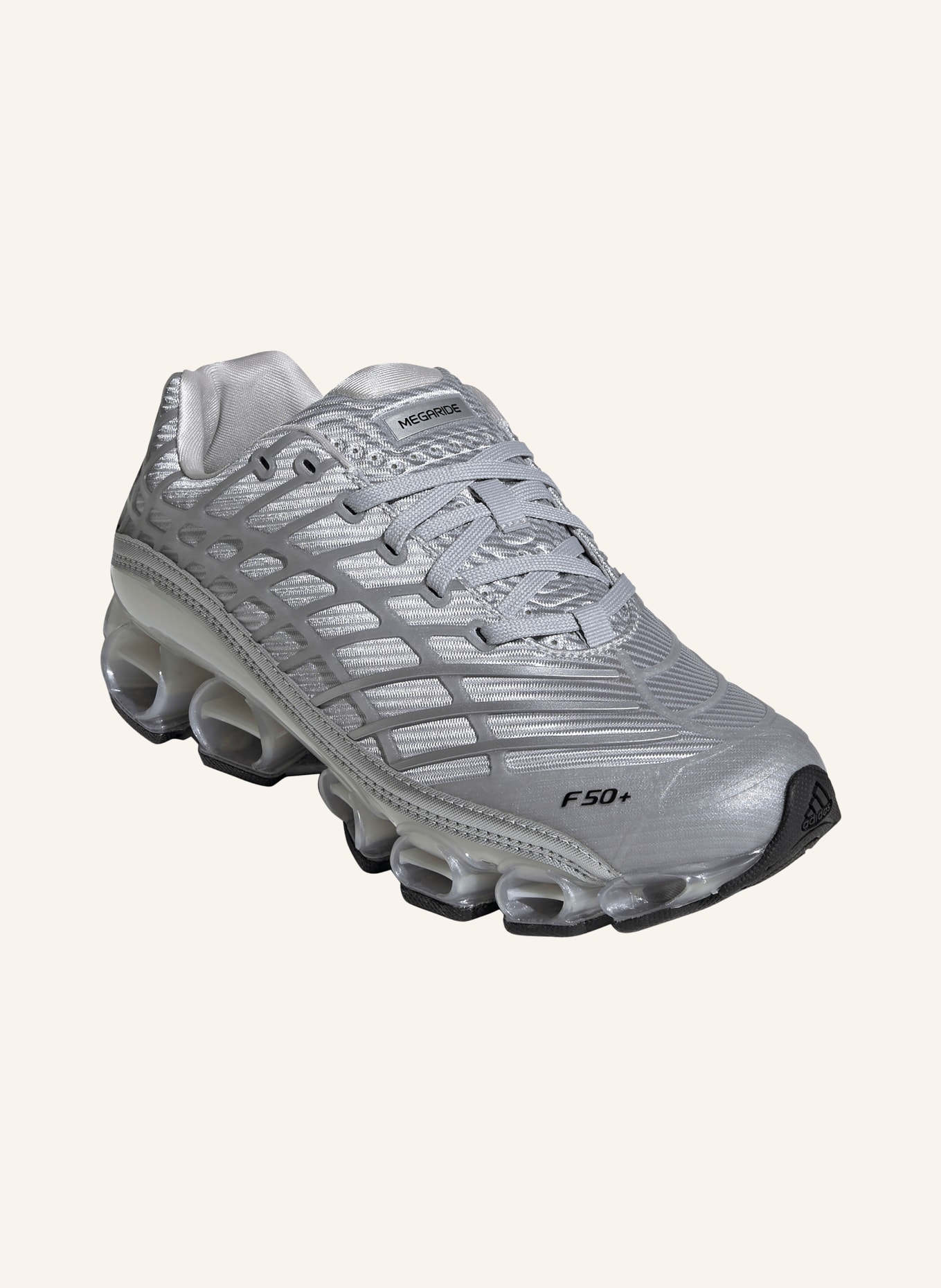 adidas Originals MEGARIDE F50 Sneakers: GRAY / LIGHT GRAY