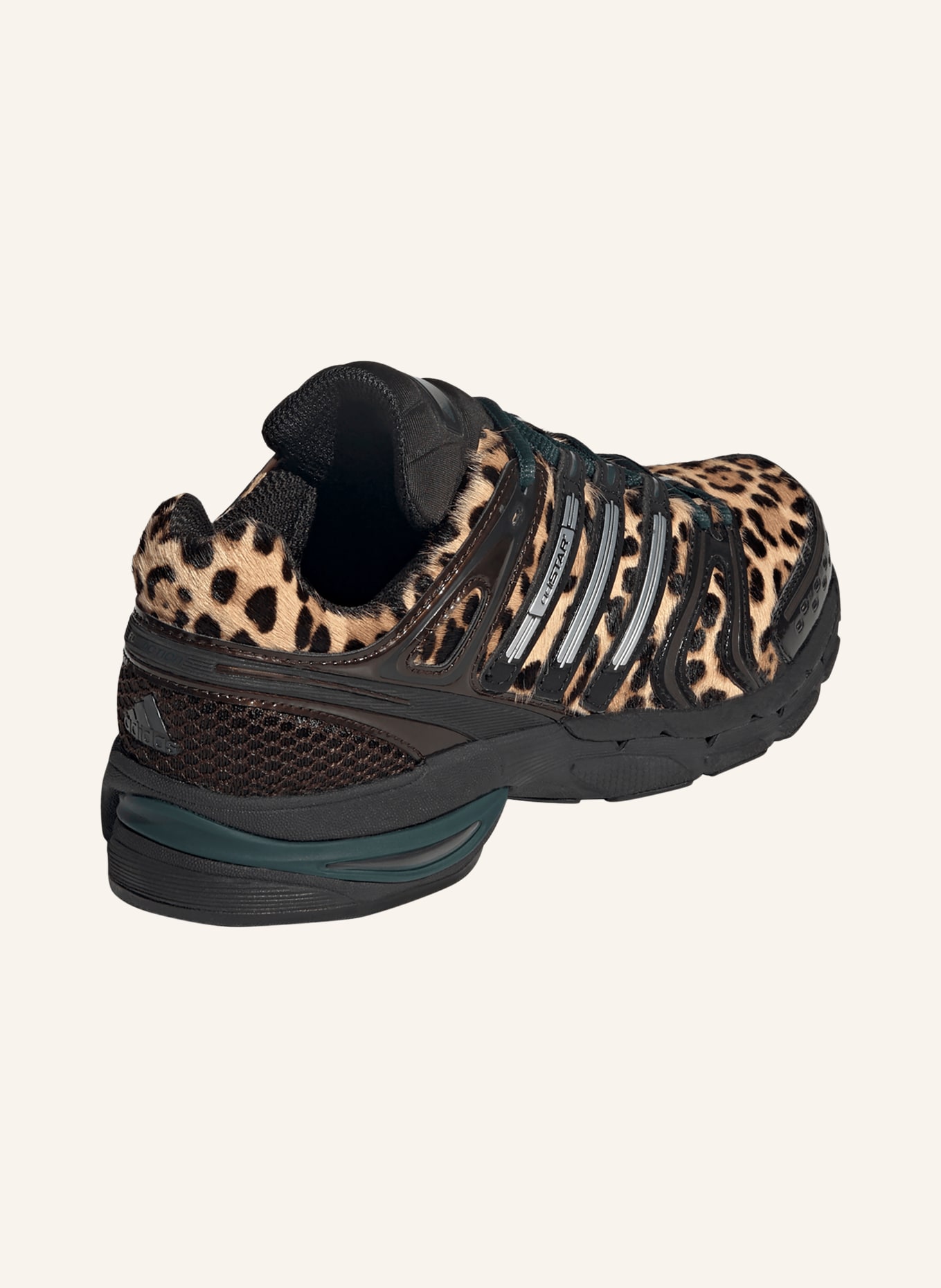 adidas Originals ADISTAR CONTROL 5 Sneakers: BLACK / LIGHT BROWN / DARK BROWN