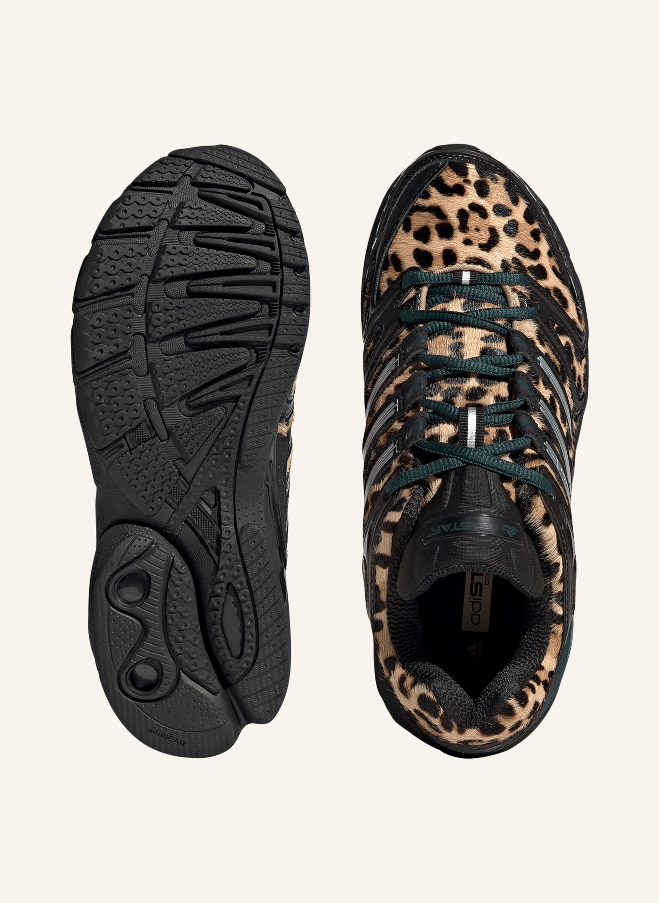 adidas Originals ADISTAR CONTROL 5 Sneakers: BLACK / LIGHT BROWN / DARK BROWN