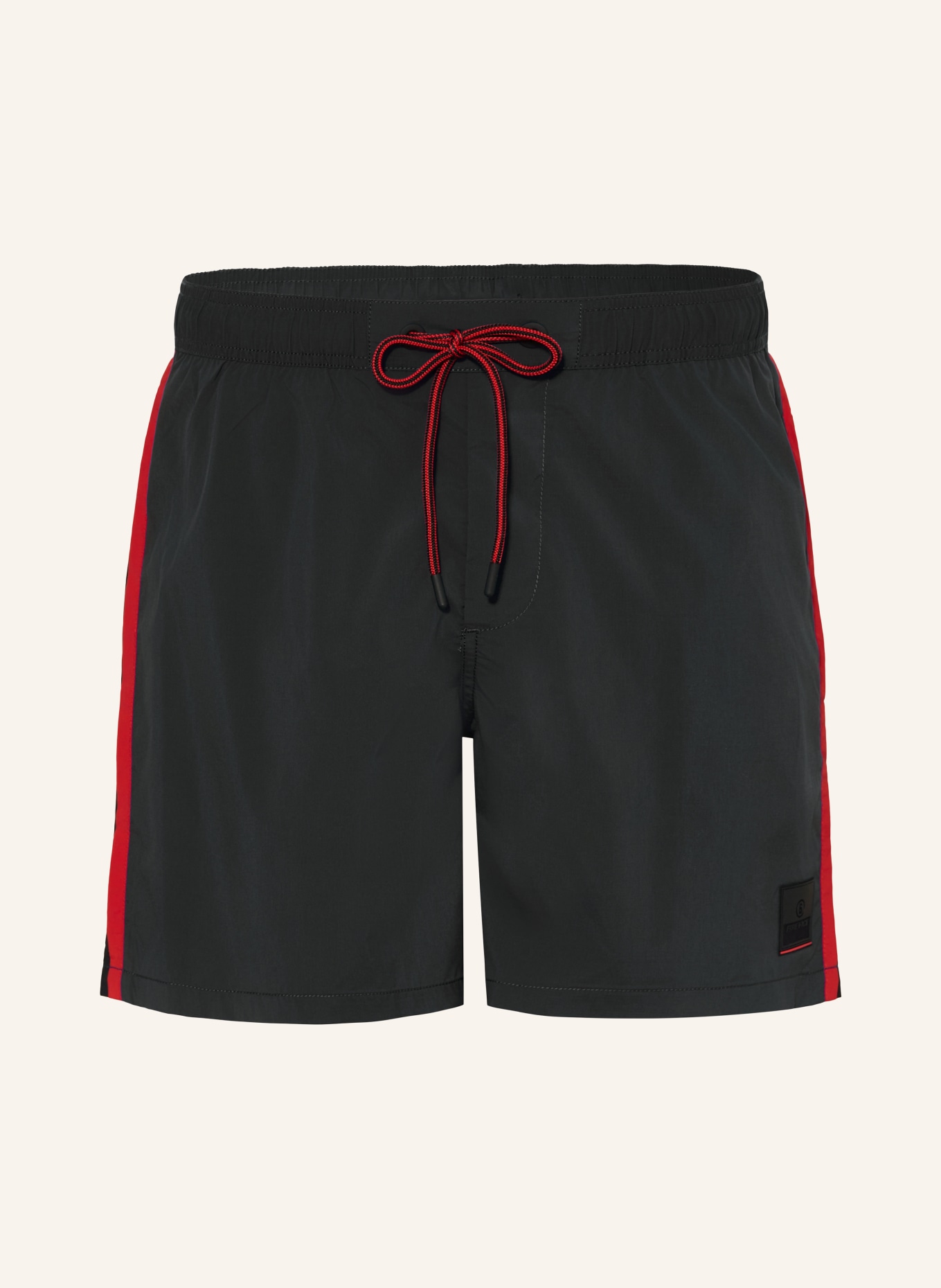 FIRE+ICE Szorty kąpielowe SORIN: CZARNY / CZERWONY