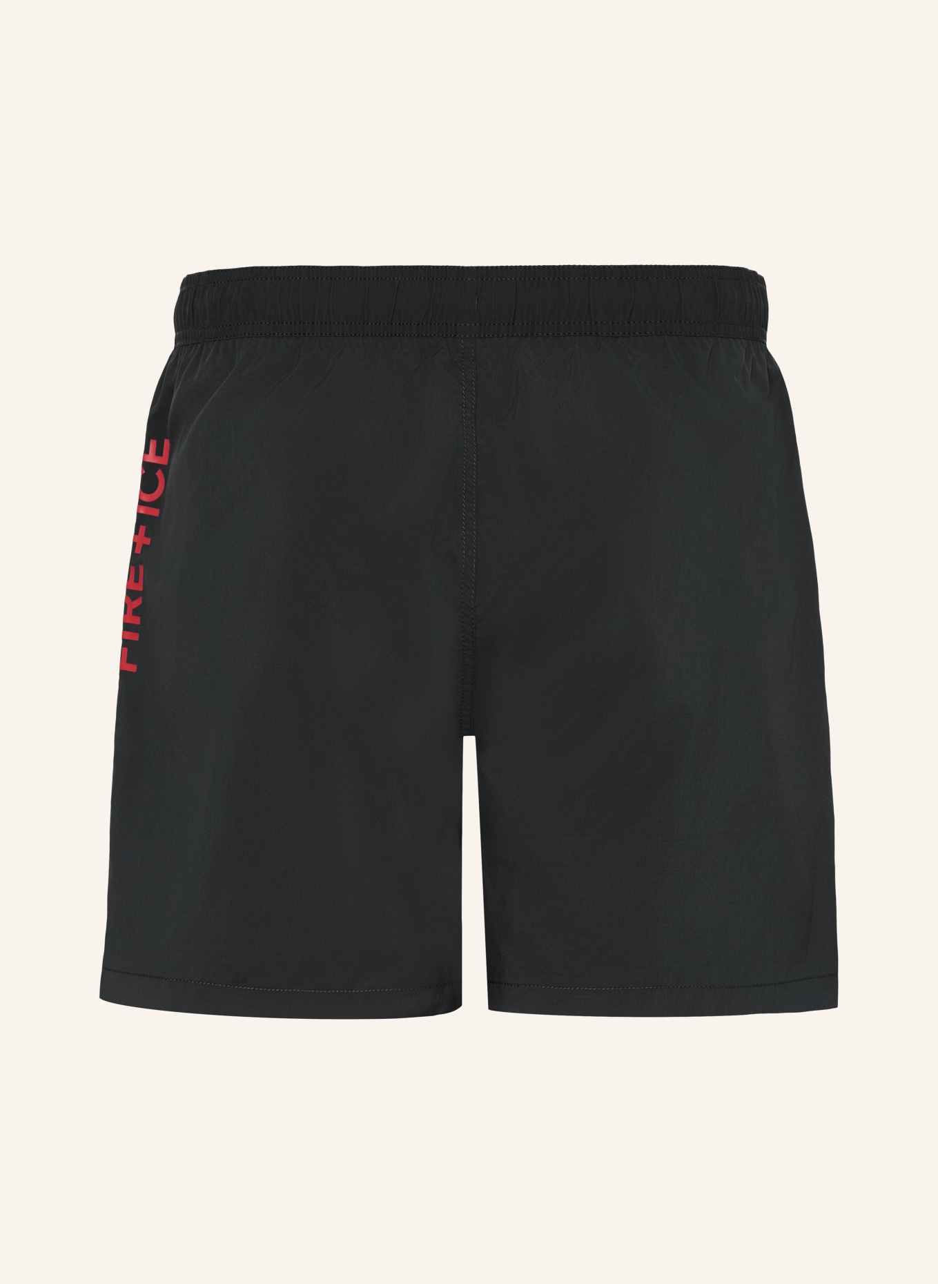 FIRE+ICE Szorty kąpielowe SORIN: CZARNY / CZERWONY