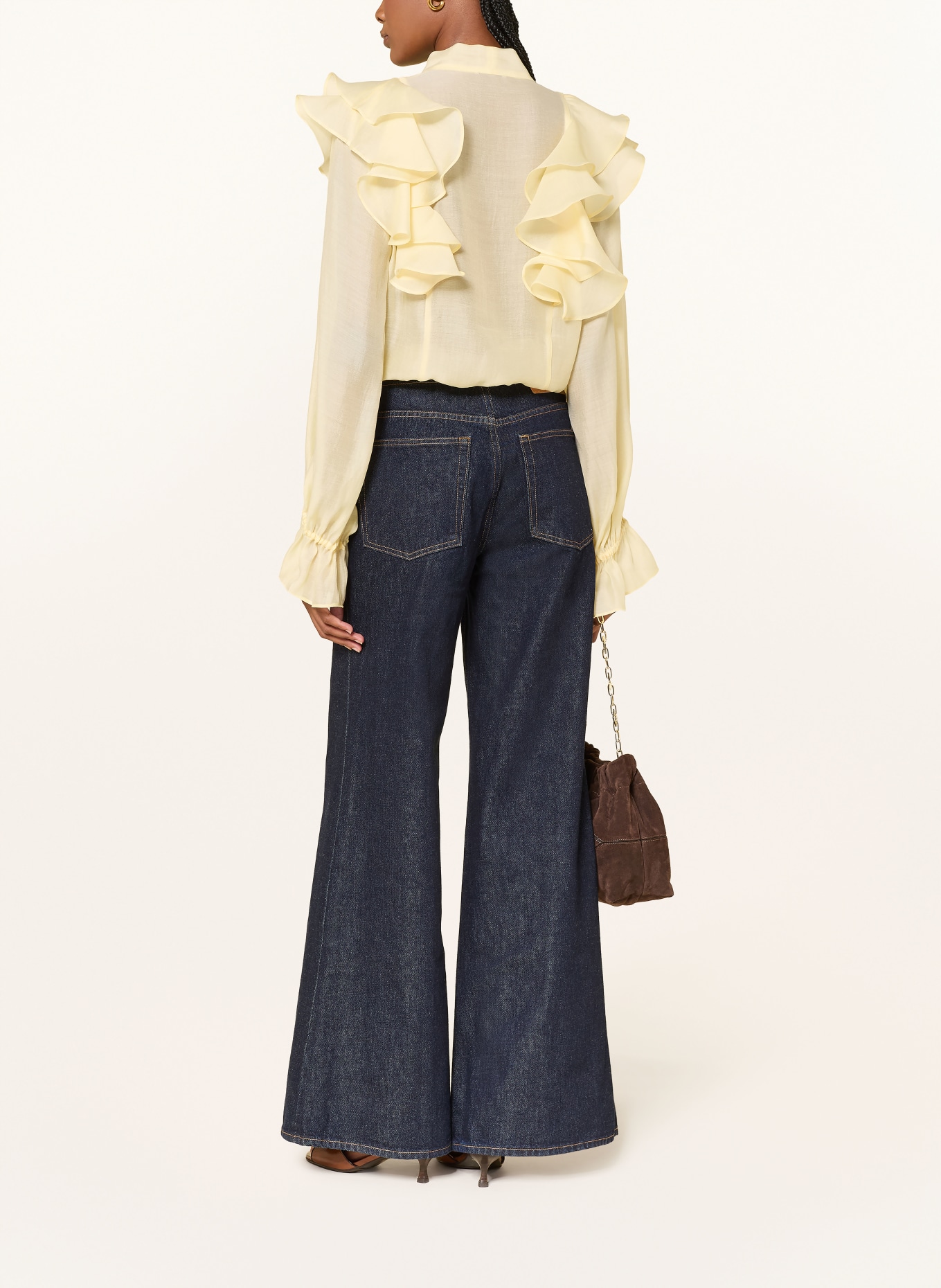 ULLA JOHNSON Wide Leg Jeans BIANCA: TGRS TIGRIS