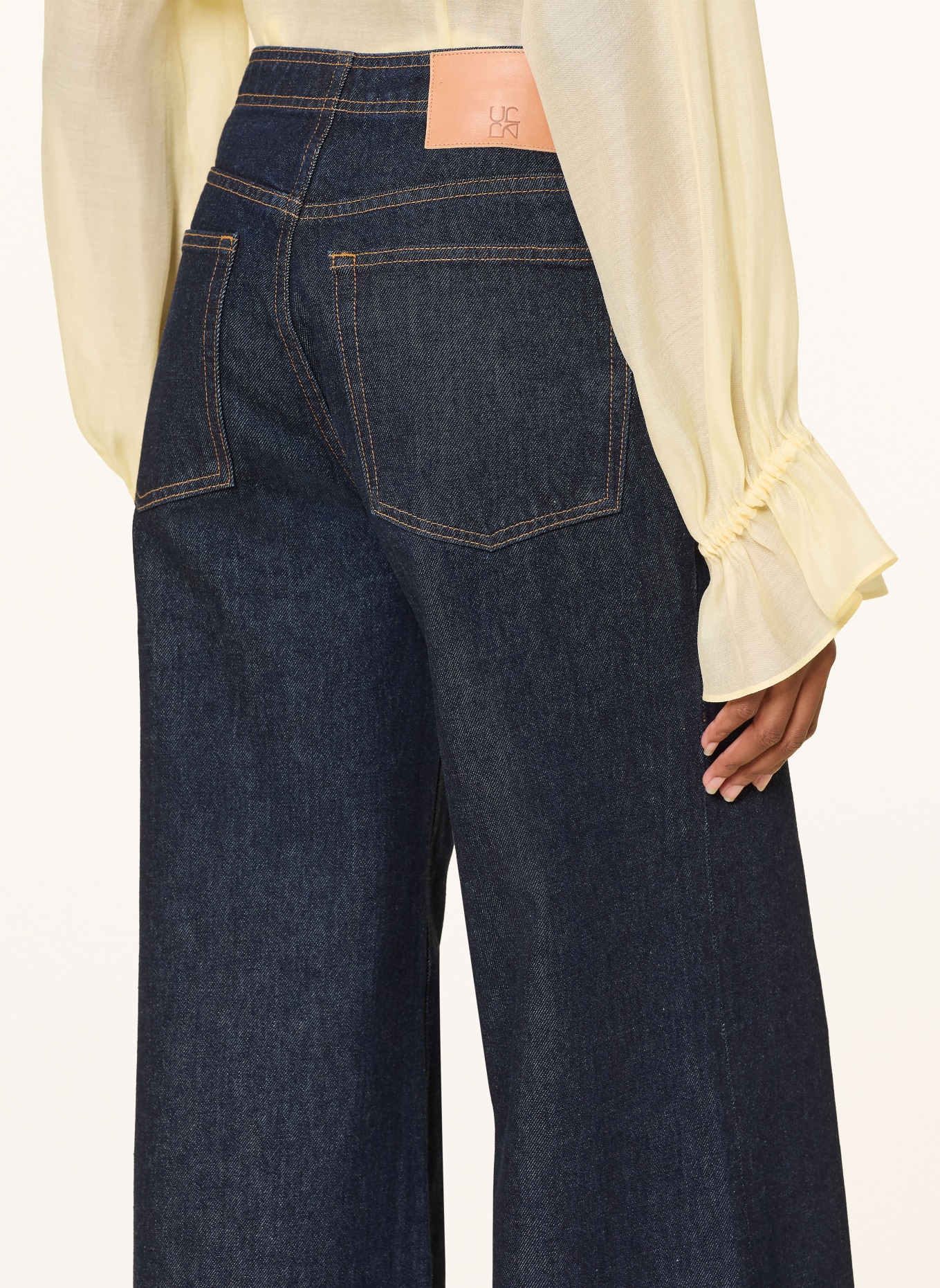 ULLA JOHNSON Wide Leg Jeans BIANCA: TGRS TIGRIS