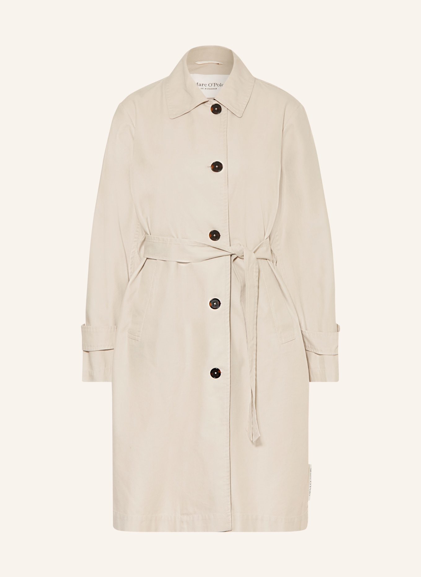 Marc O'Polo Trenchcoat: SVĚTLE ŠEDÁ