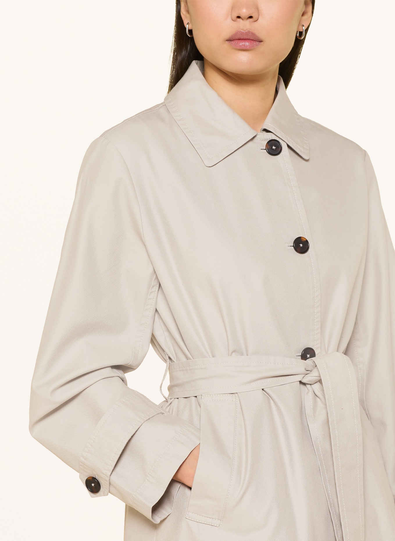 Marc O'Polo Trenchcoat: SVĚTLE ŠEDÁ