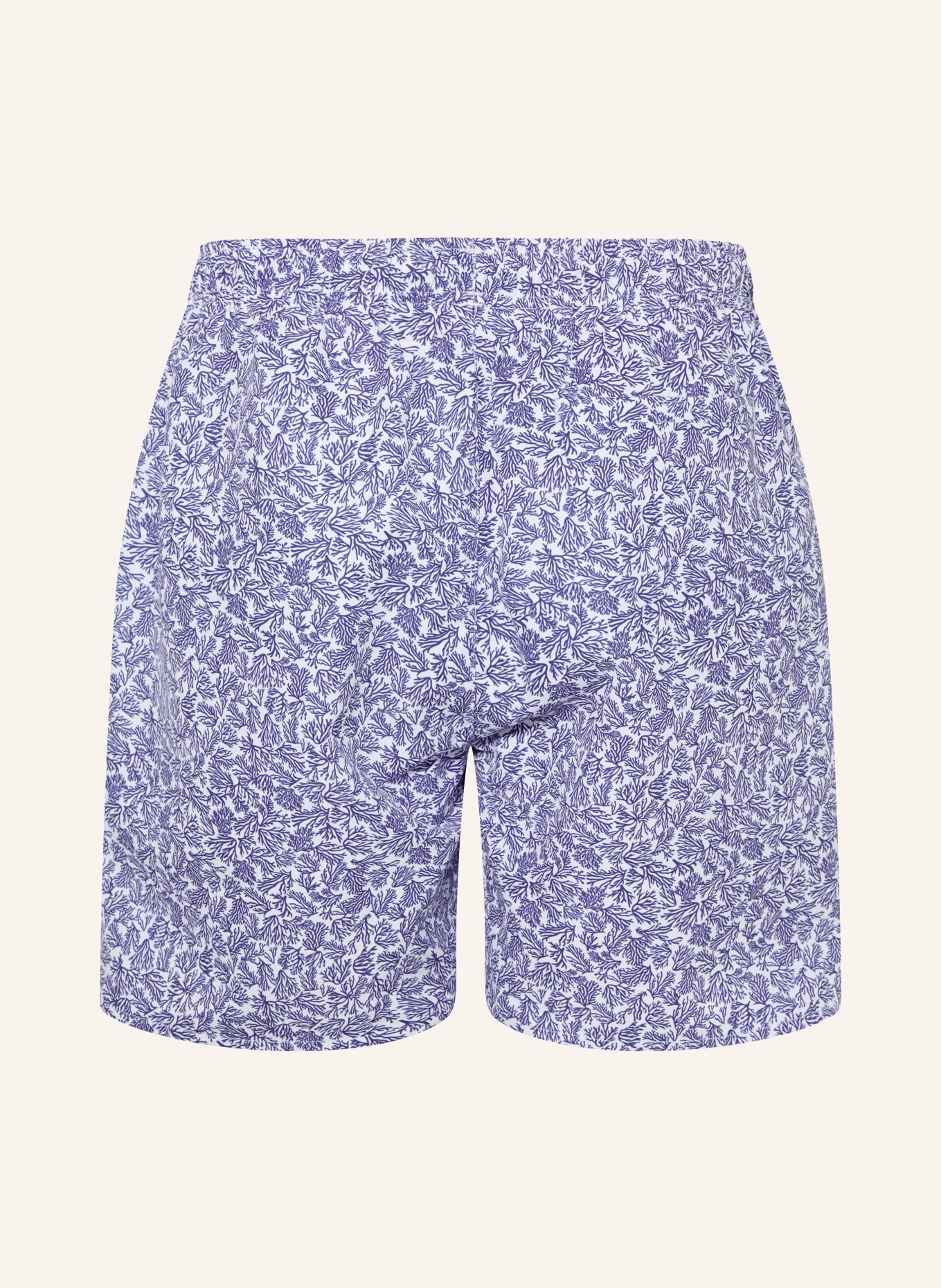 NAPAPIJRI V-ELIOR Swim Shorts: WHITE / DARK BLUE