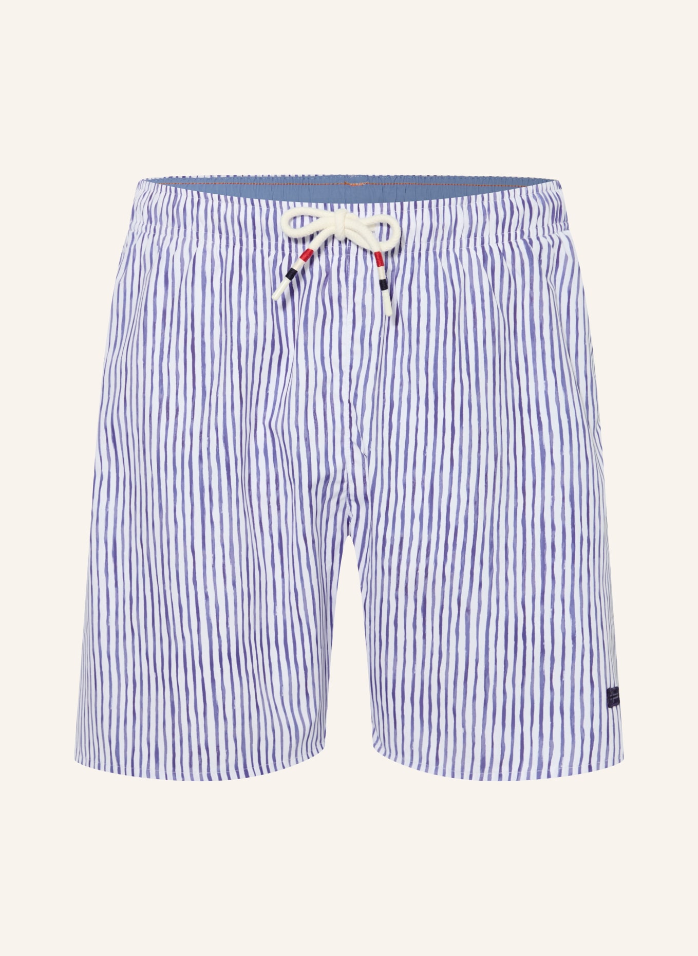 NAPAPIJRI V-ELIOR Swim Shorts: BLUE / WHITE