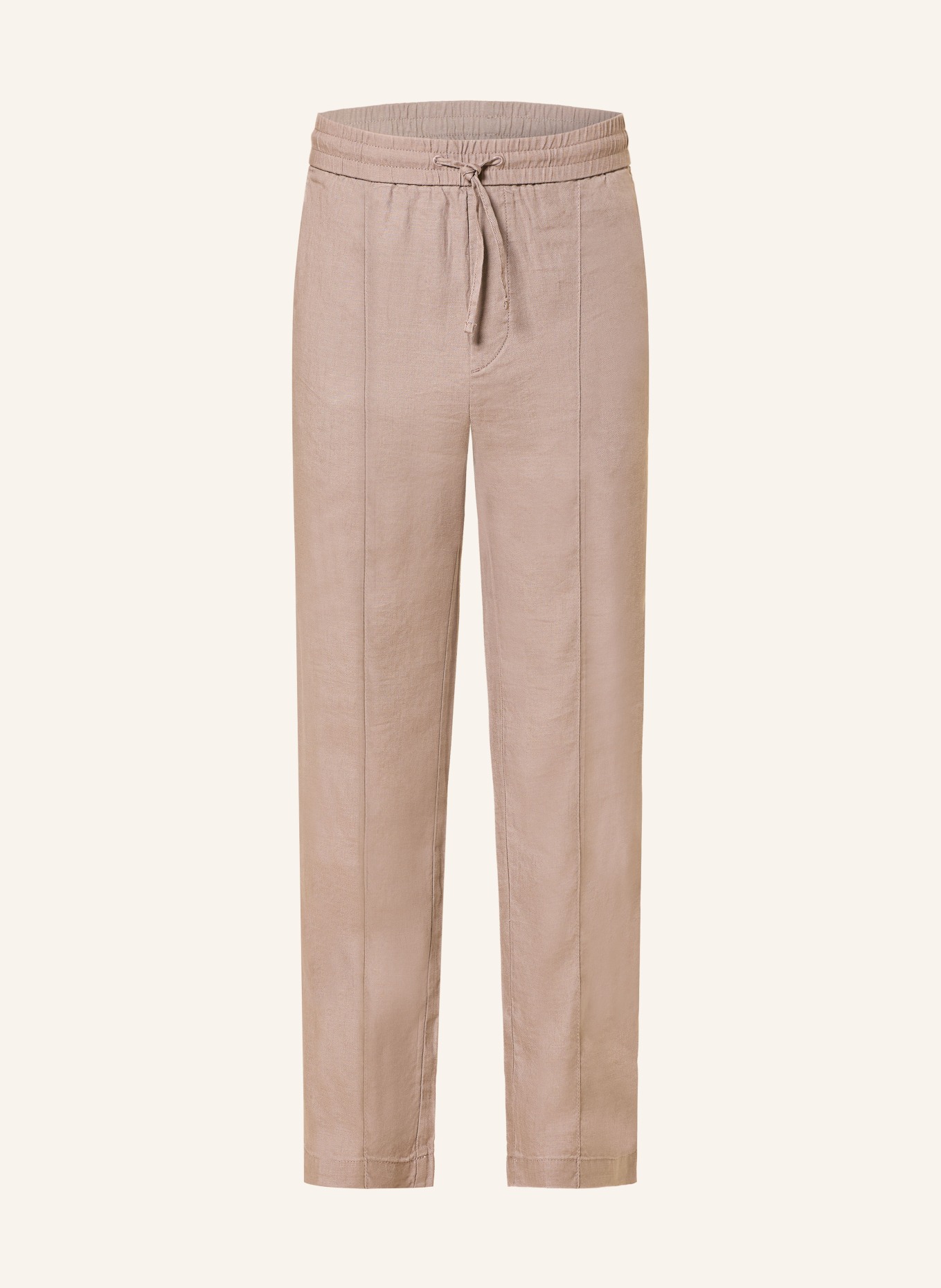 HUGO Regular-Fit Pants: TAUPE