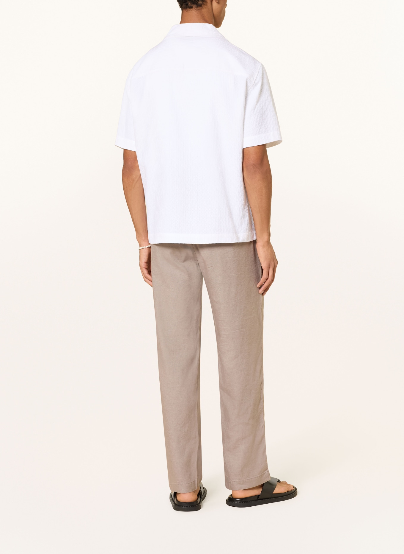 HUGO Regular-Fit Pants: TAUPE