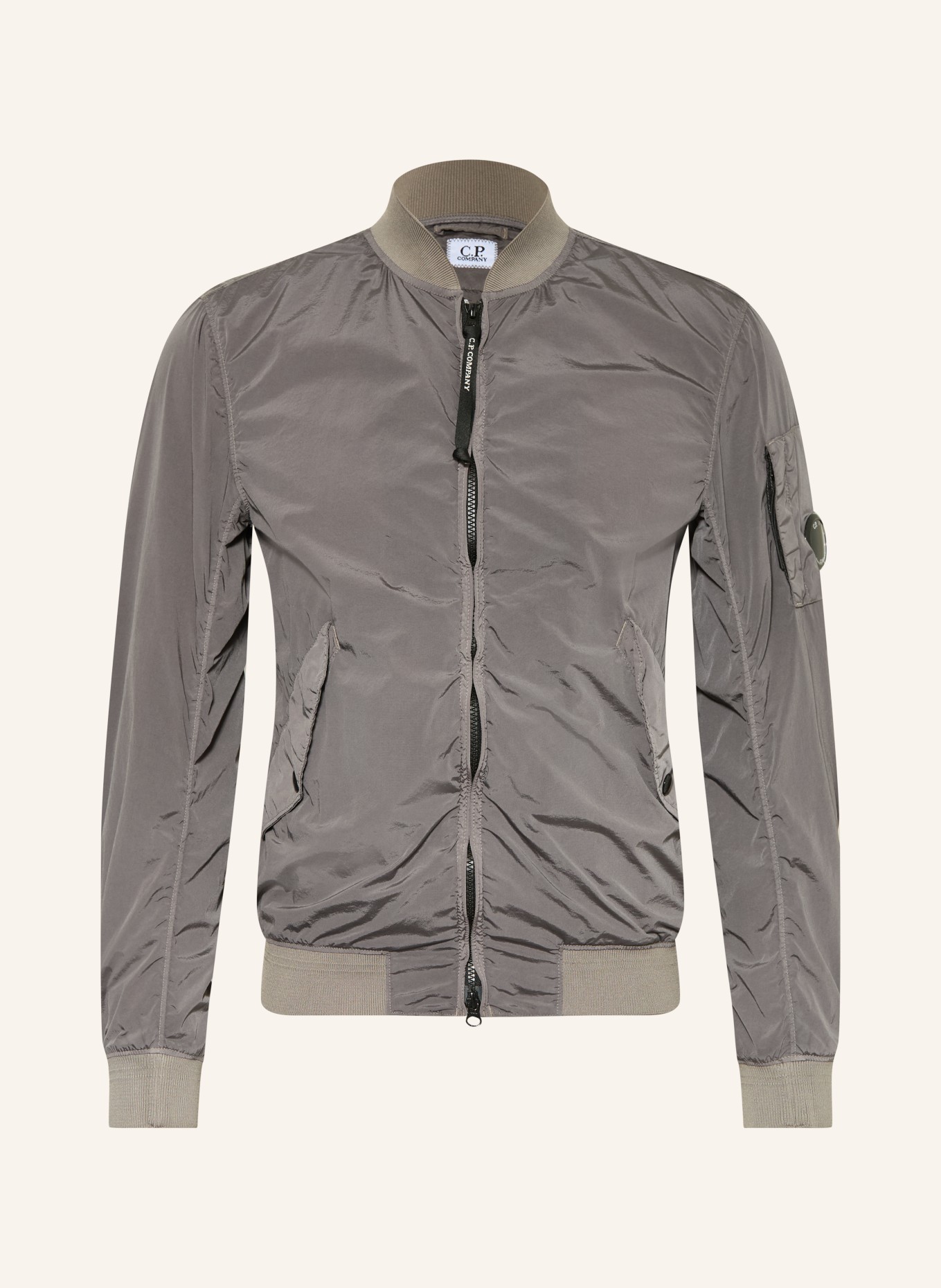 C.P. COMPANY blouson: DONKERGRIJS