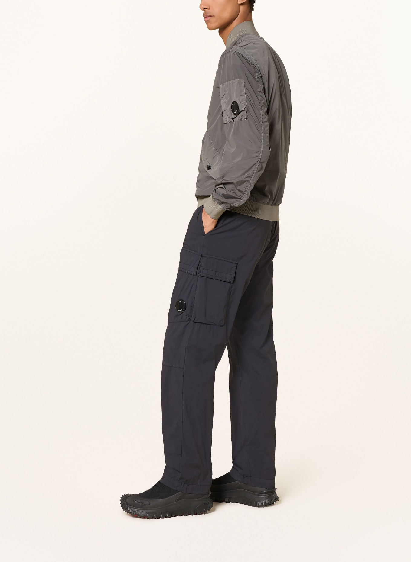 C.P. COMPANY Cargo-broek met normale pasvorm: DONKERBLAUW