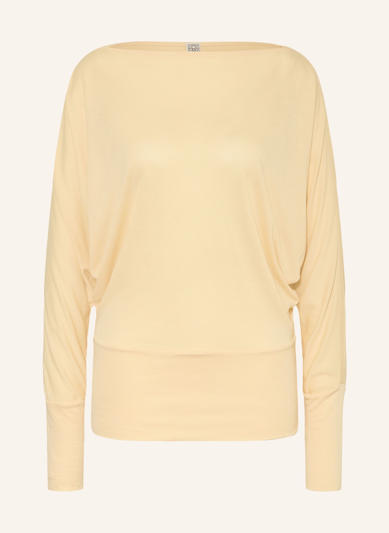 TOTEME Long-sleeve: YELLOW
