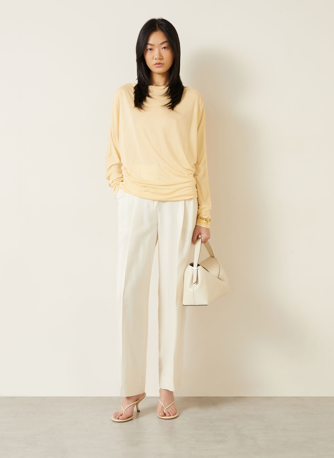 TOTEME Long-sleeve: YELLOW