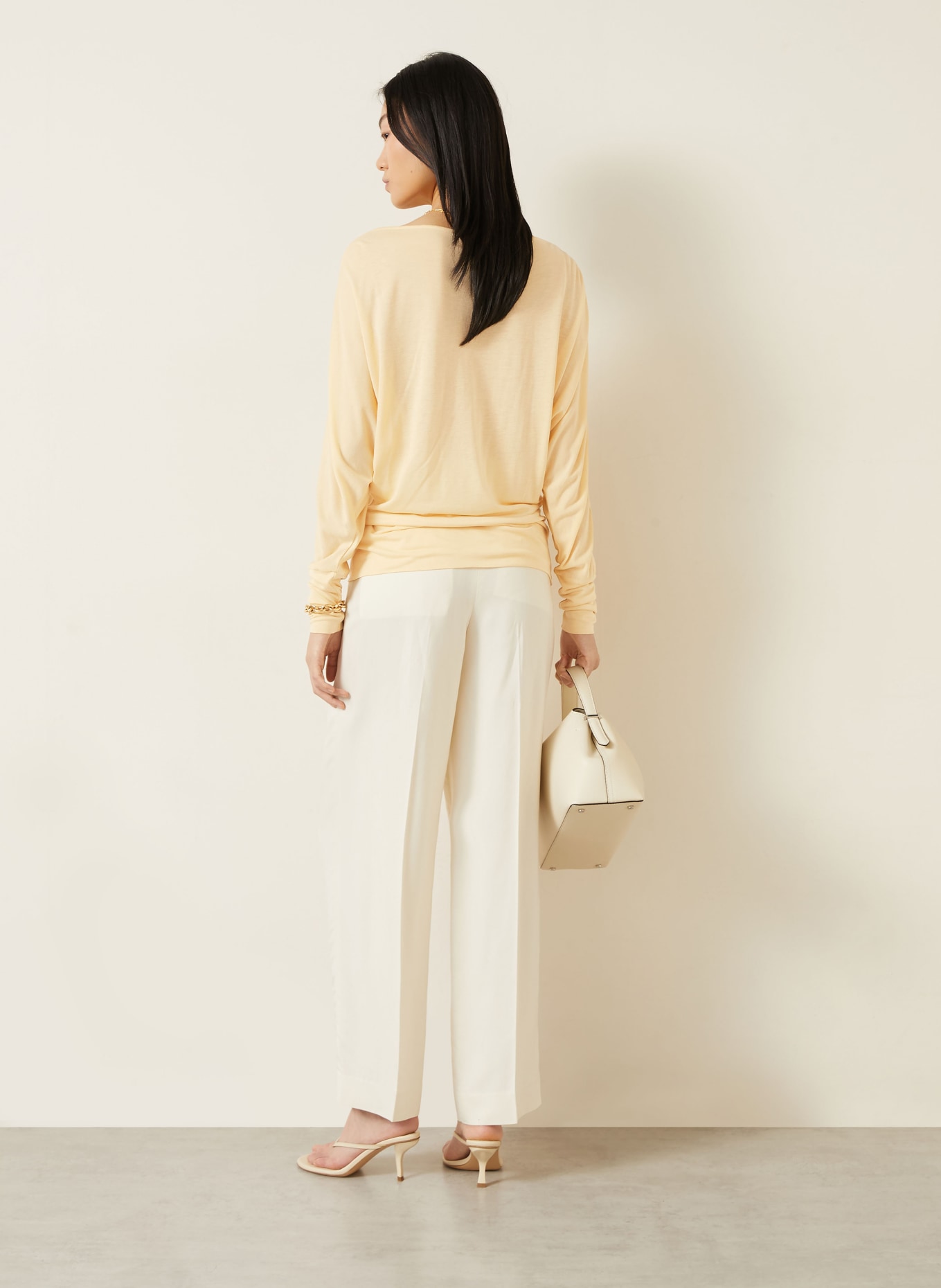 TOTEME Long-sleeve: YELLOW