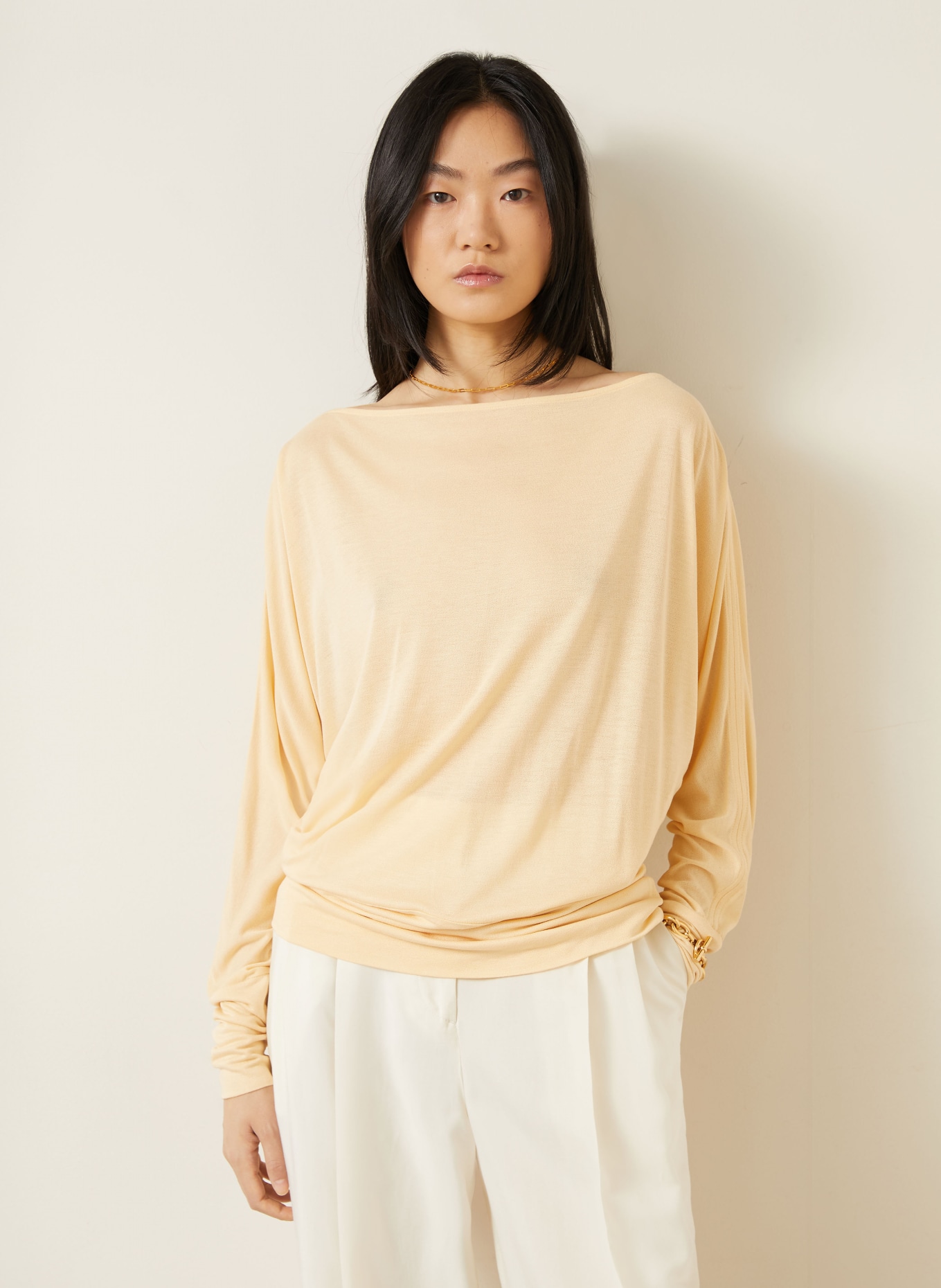 TOTEME Long-sleeve: YELLOW