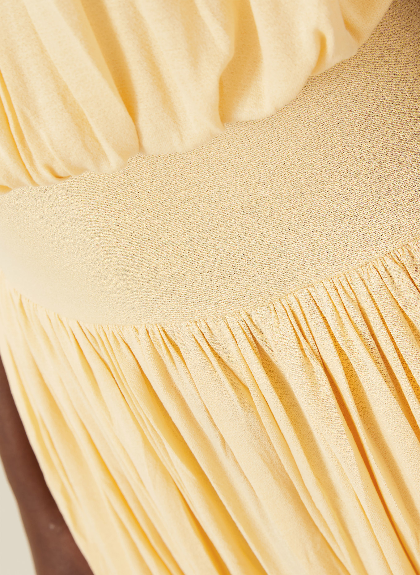 TOTEME Kleid: HELLGELB