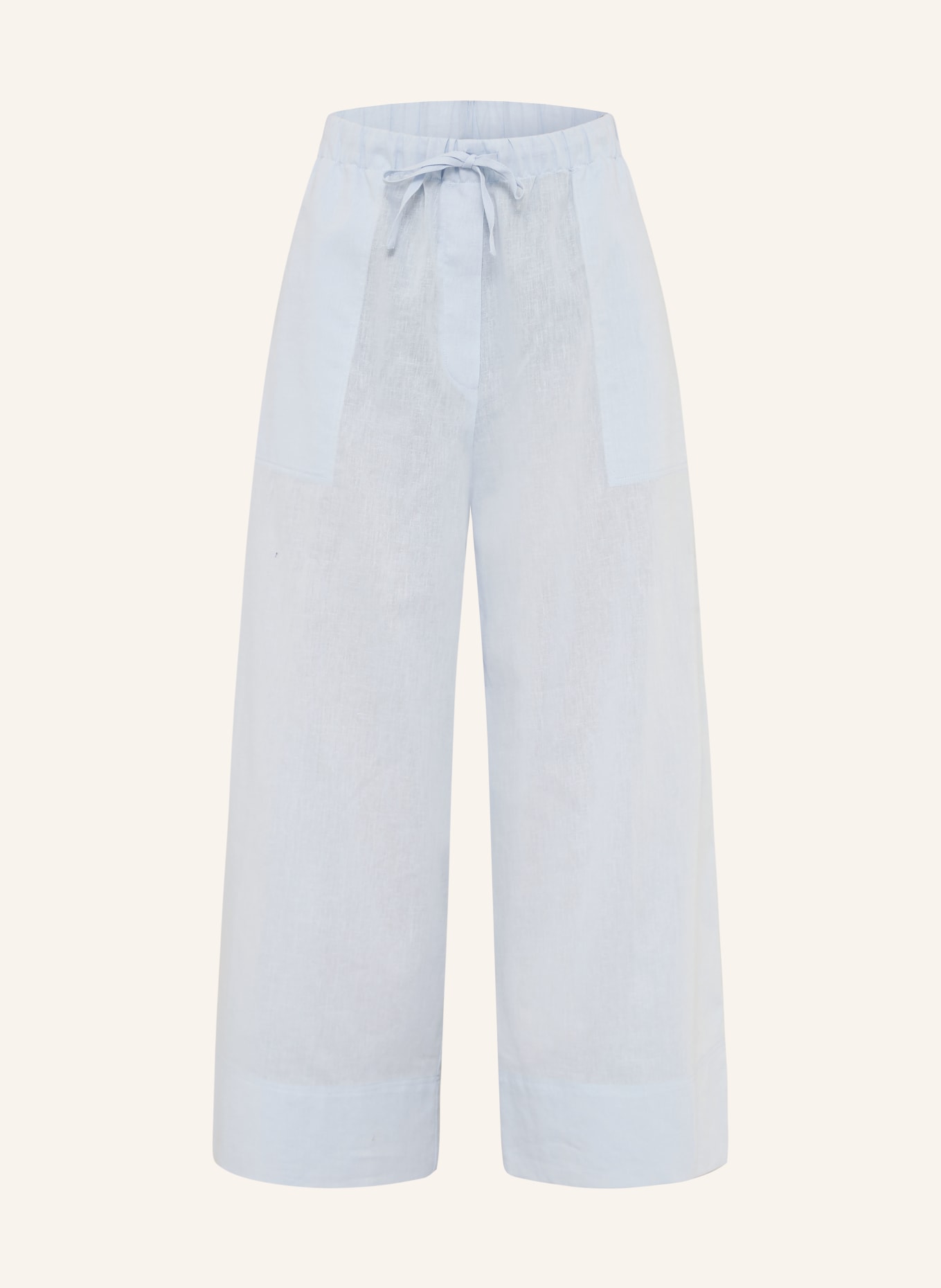 TOTEME Culottes: LIGHT BLUE