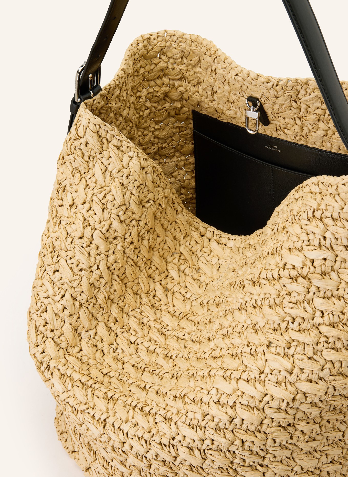 TOTEME Shopper: HELLBRAUN / SCHWARZ