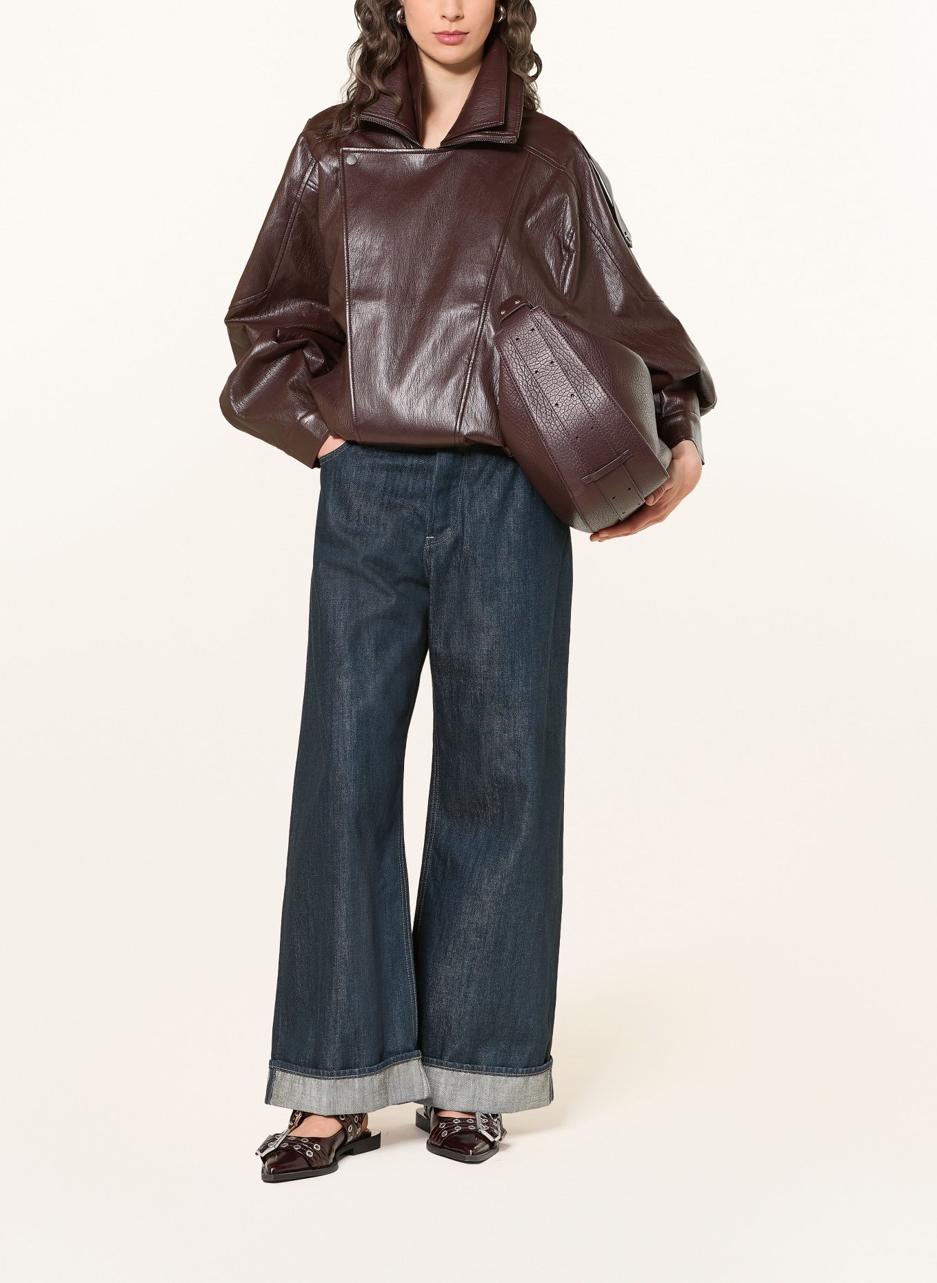 G-Star Wide Leg Jeans ROXX: D926 neo raw denim