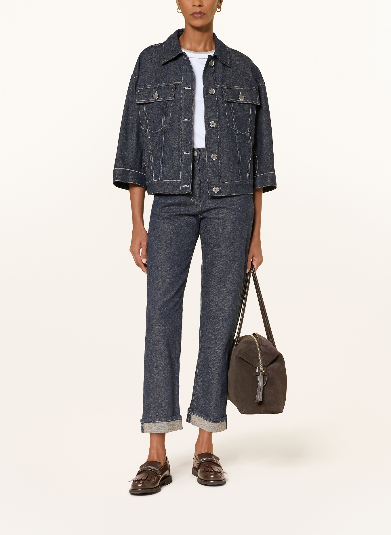 PESERICO Jeansjacke: 962 dark blue